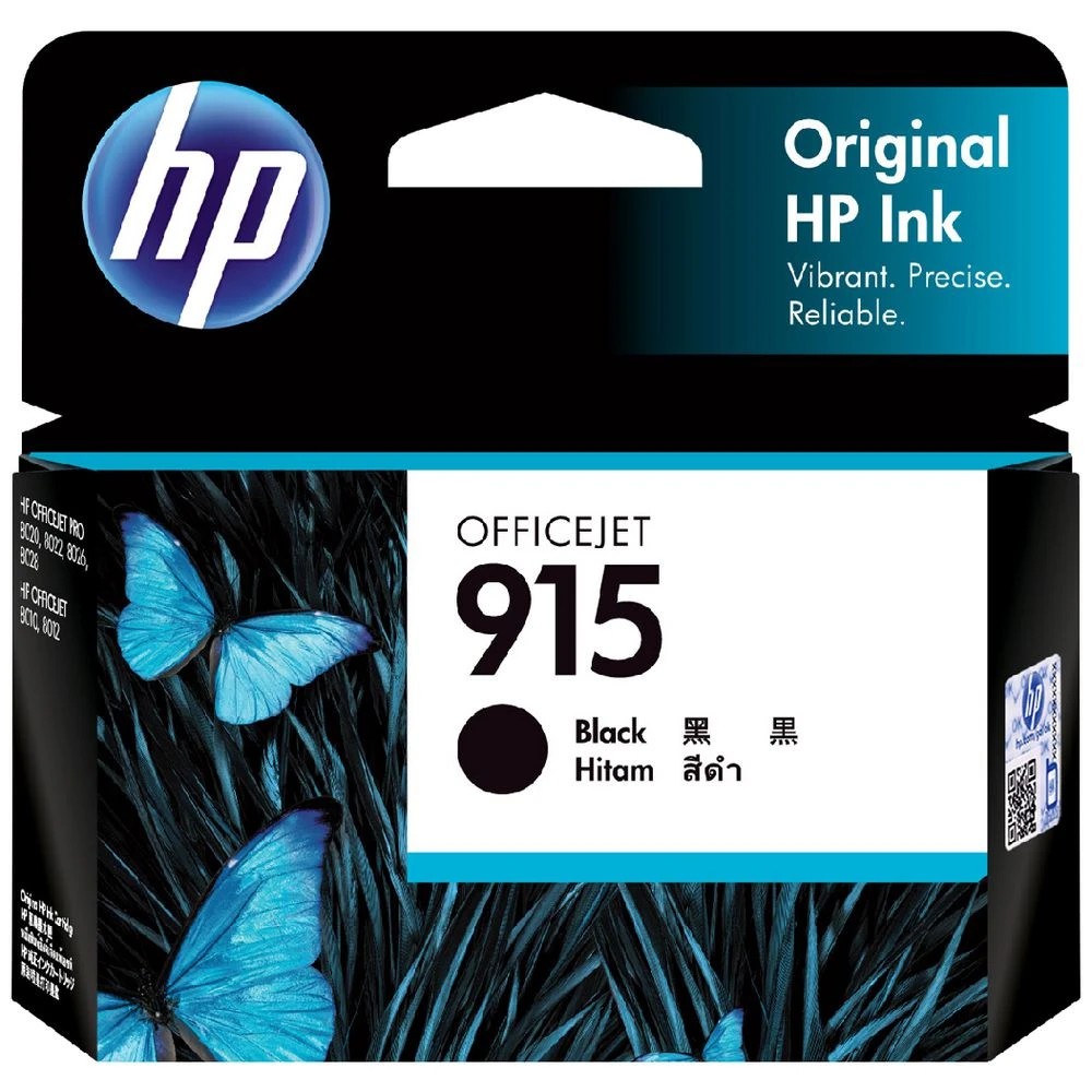 1 HP 915 Ink Cartridge Black, 1 of 7