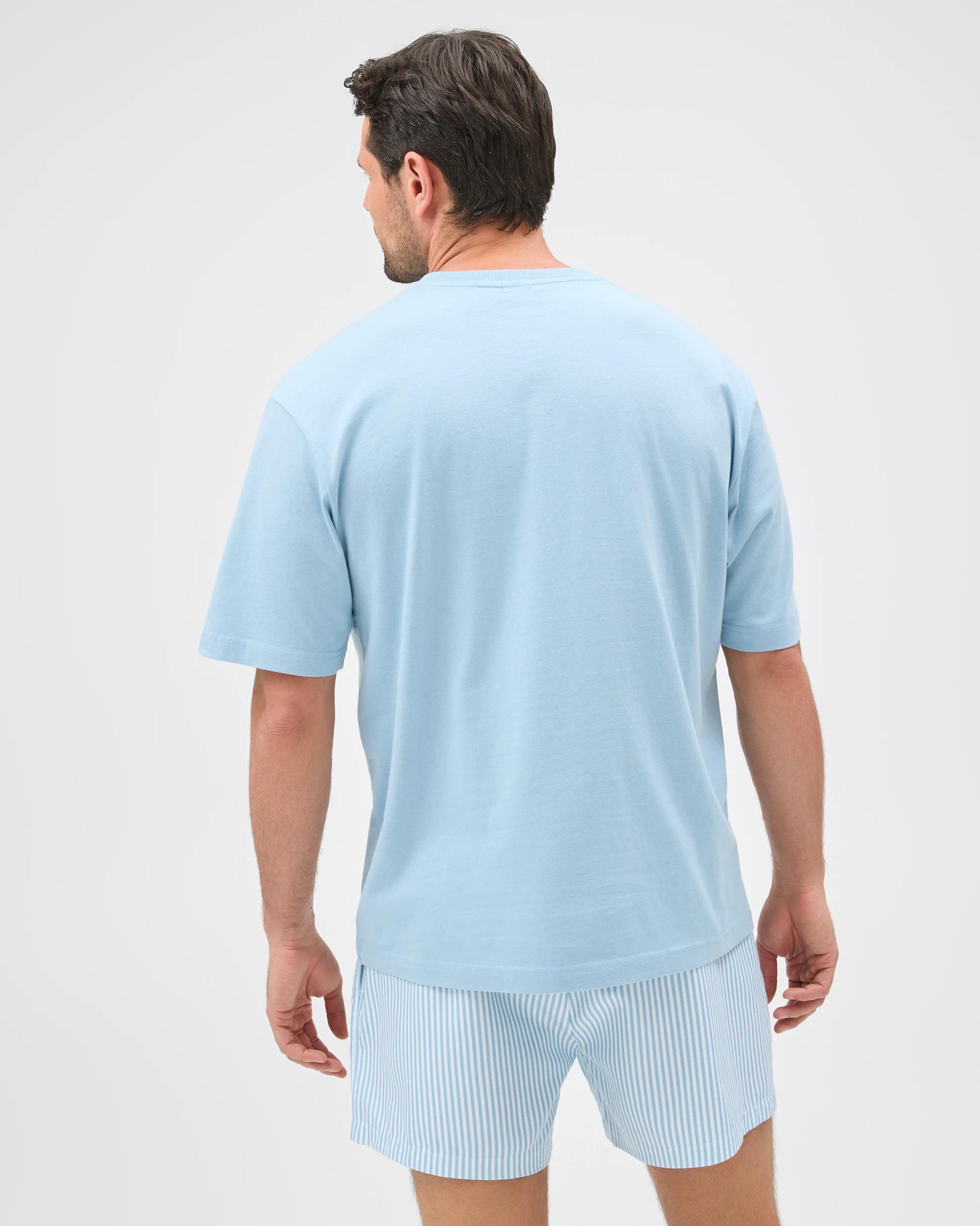 6 Bluey Australian Cotton Best Dad T-Shirt MID BLUE, 6 of 7