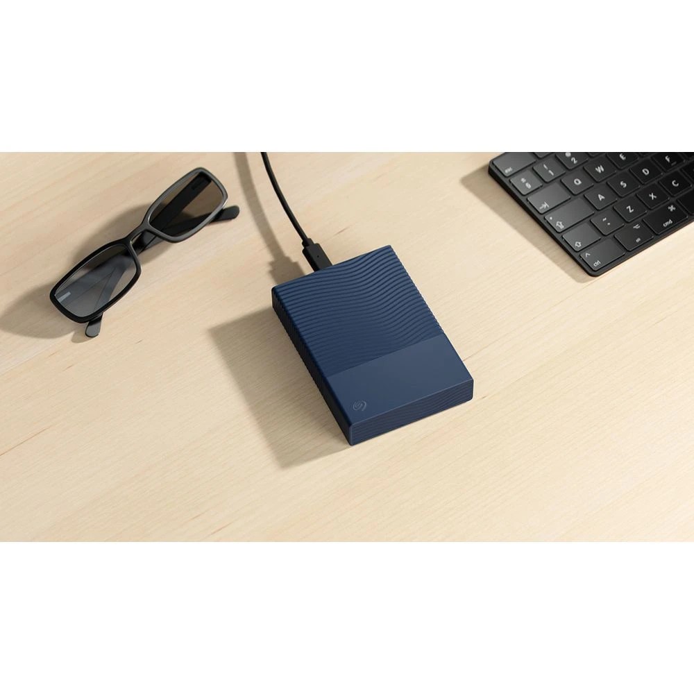 Seagate 4TB One Touch USB-C Portable Hard Drive Blue - Kmart