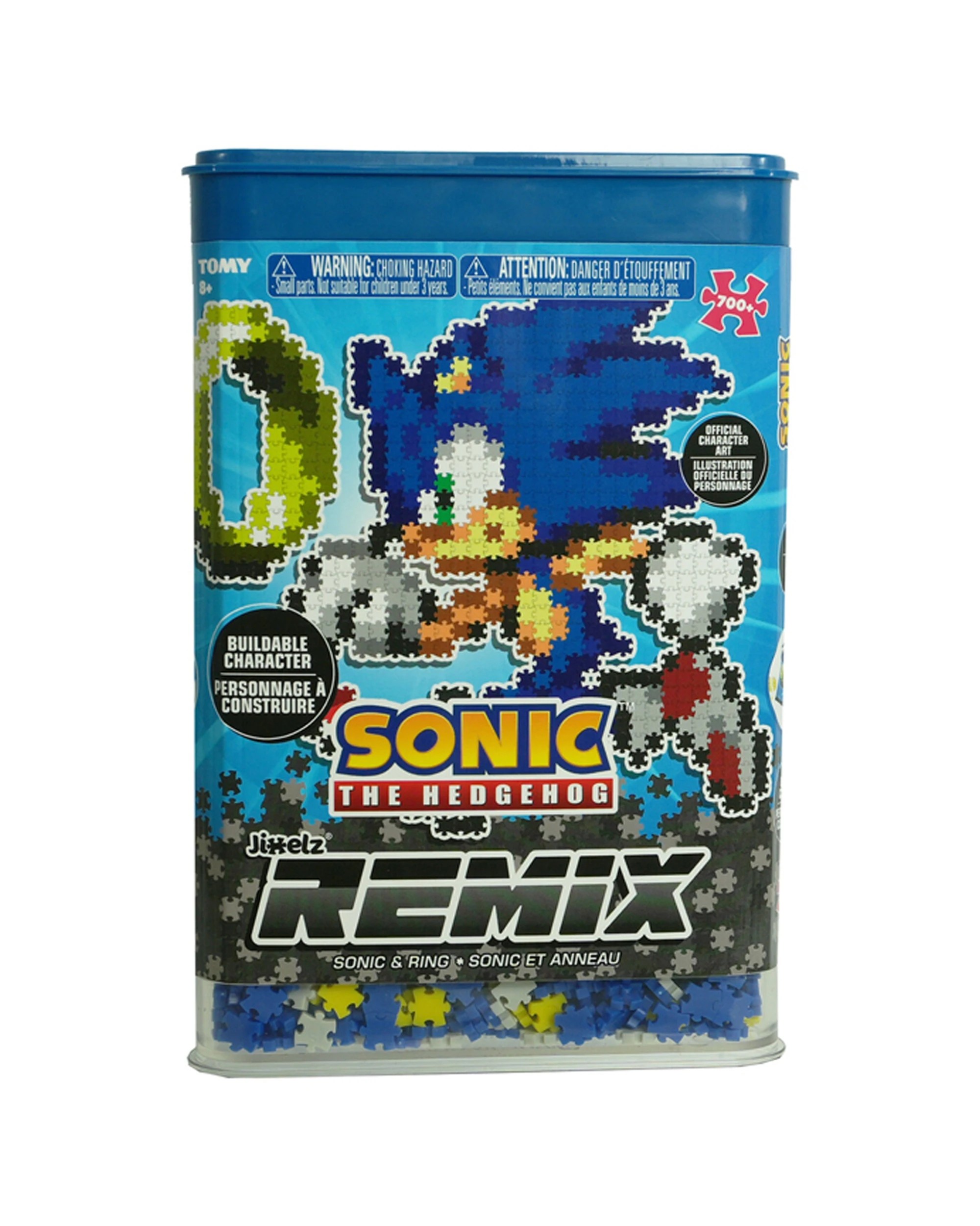 2 Jixelz Remix 750pc Sonic The Hedgehog Ring And Running Shadow Puzzle Set - Plain, 2 of 7