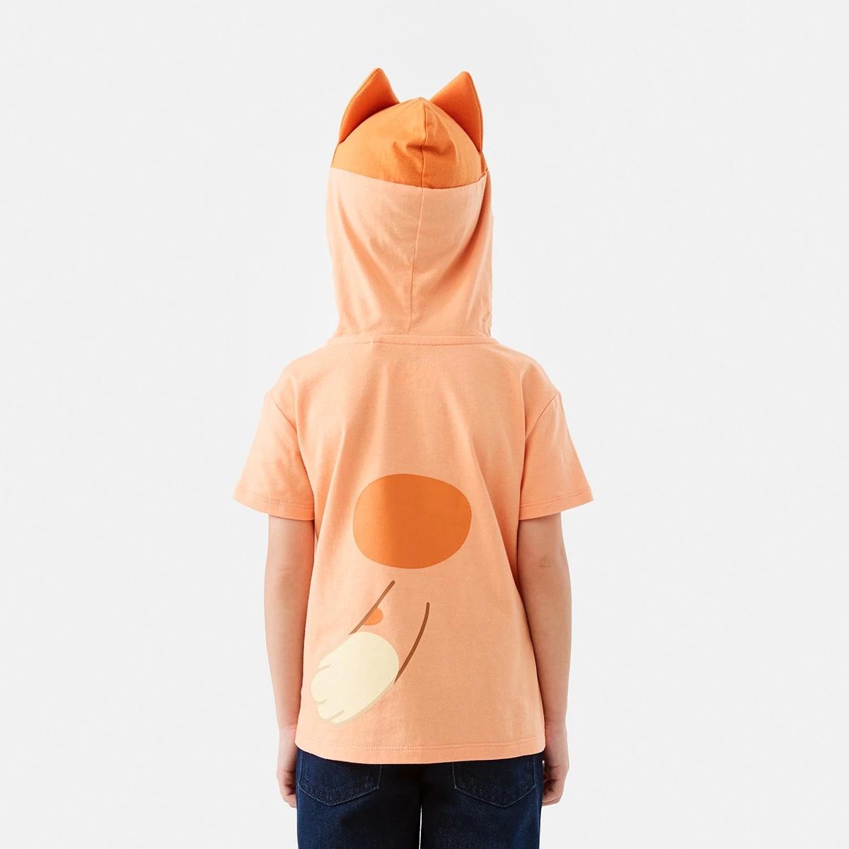 2 Bluey License Character Hooded T-shirt Bluey, 2 of 10