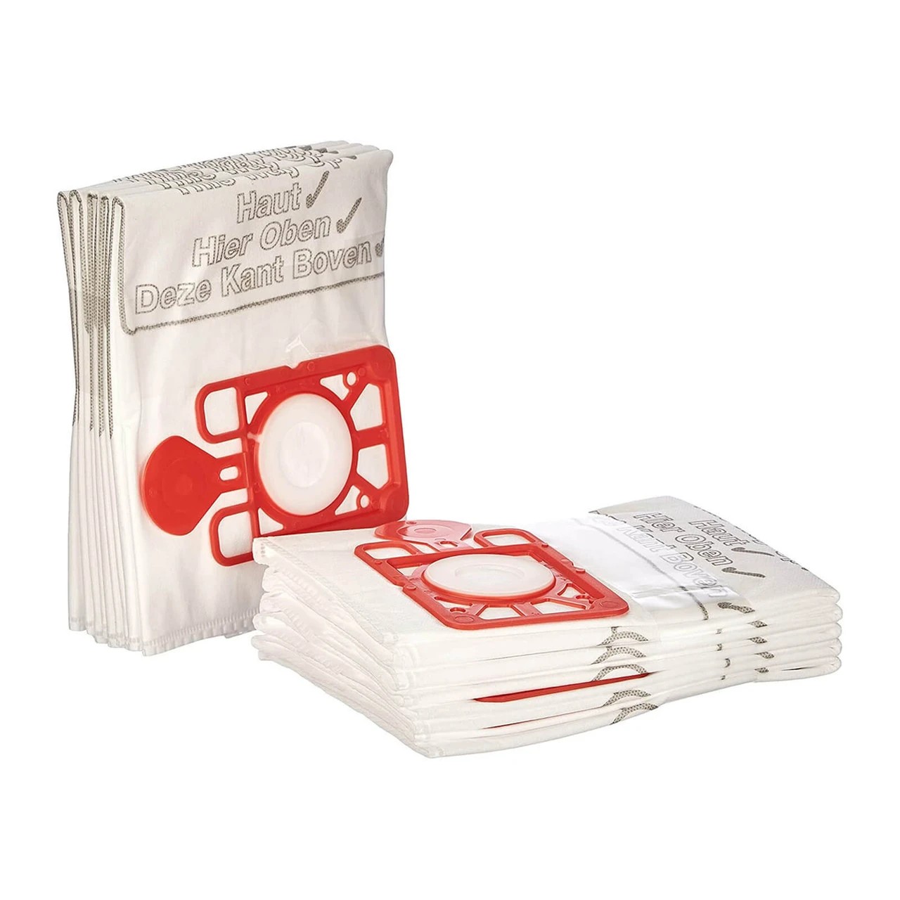 1 Numatic 10x Hepa-Flo NVM-1CH Dust Bags For Henry, Hetty, James, Charles & George Vacuum Cleaners - White, 1 of 4