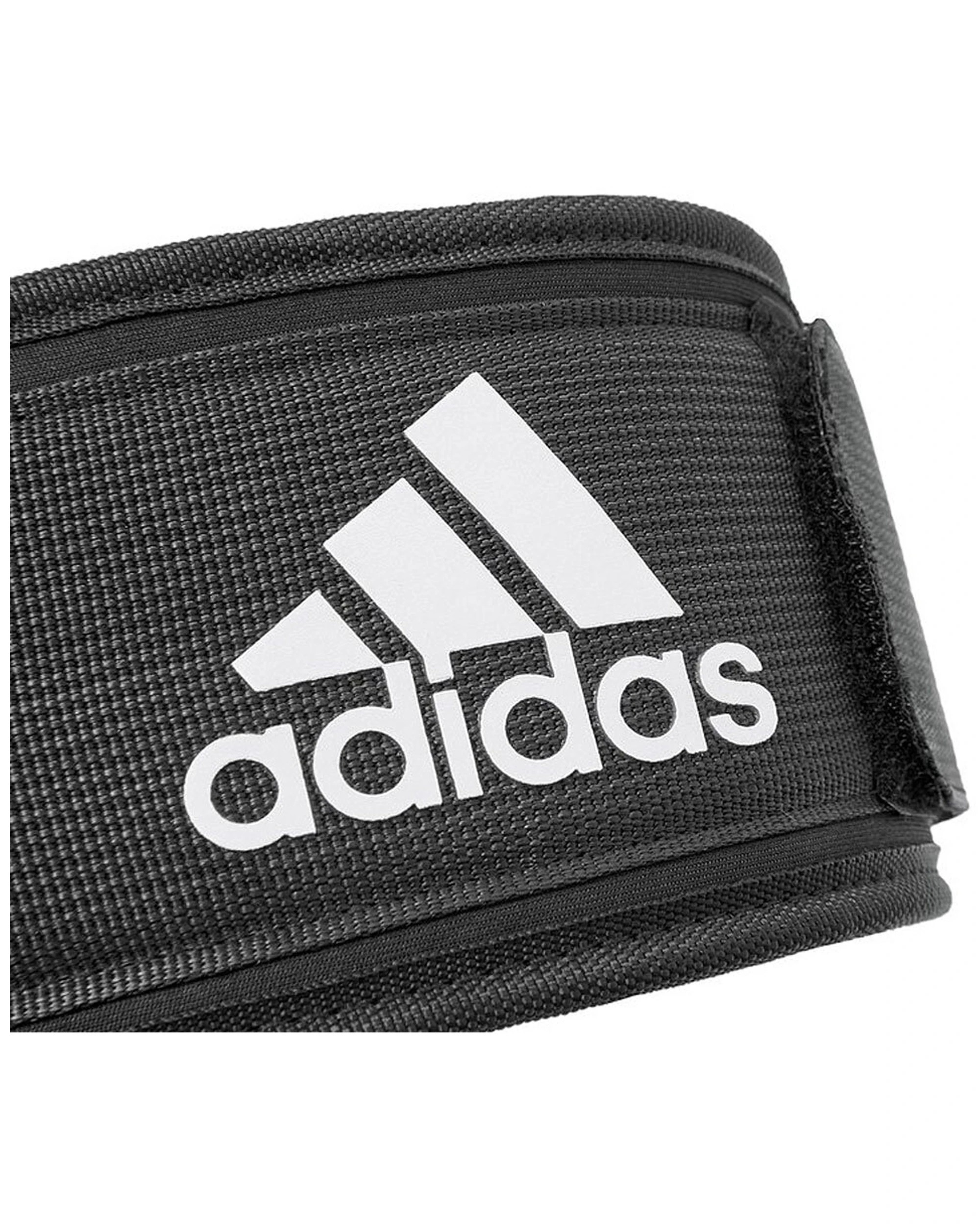 4 Adidas Essential Weightlifting Belt - M Dense Foam Core Lumbar Support - Plain, 4 of 7