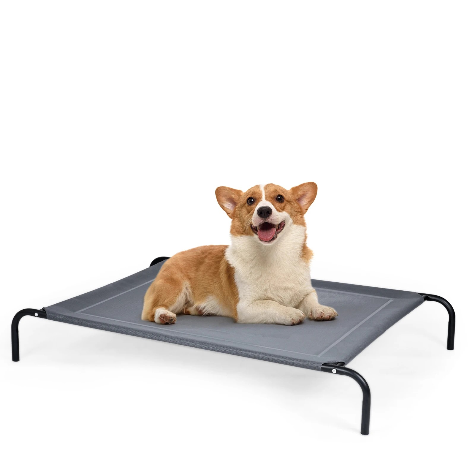 4 Costway 130x90x20cm Elevated Dog Bed Puppy Trampoline 40kg Load Capacity, 4 of 4