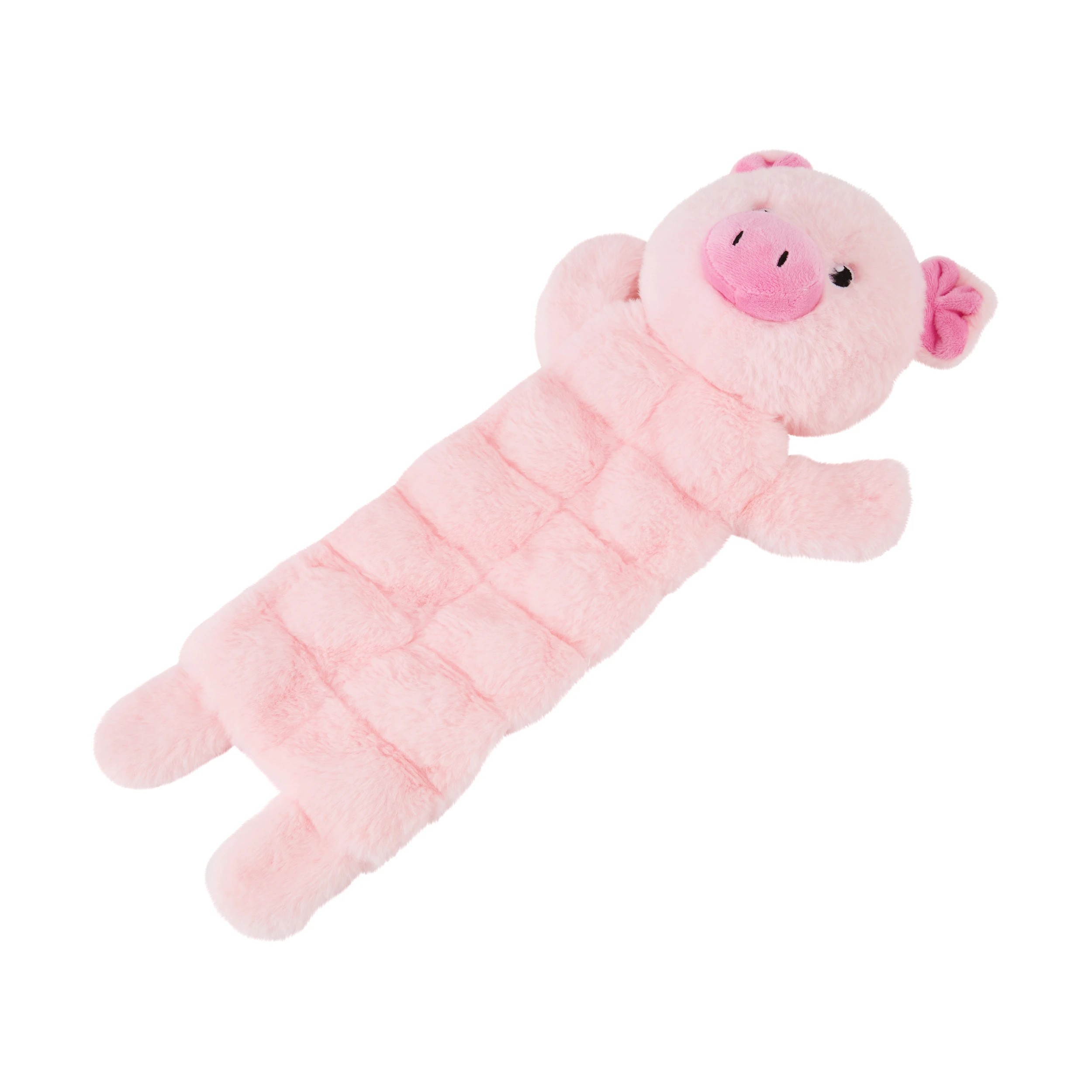 2 Pet Toy Plush Squeaker Pig, 2 of 5