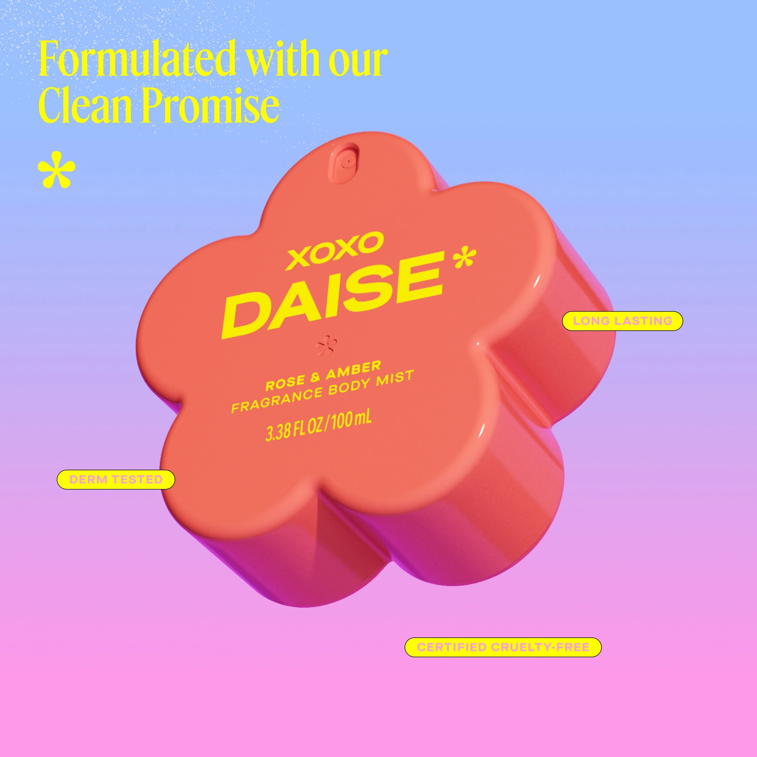 4 DAISE XOXO Fragrance Body Mist 100ml - Rose and Amber, 4 of 9