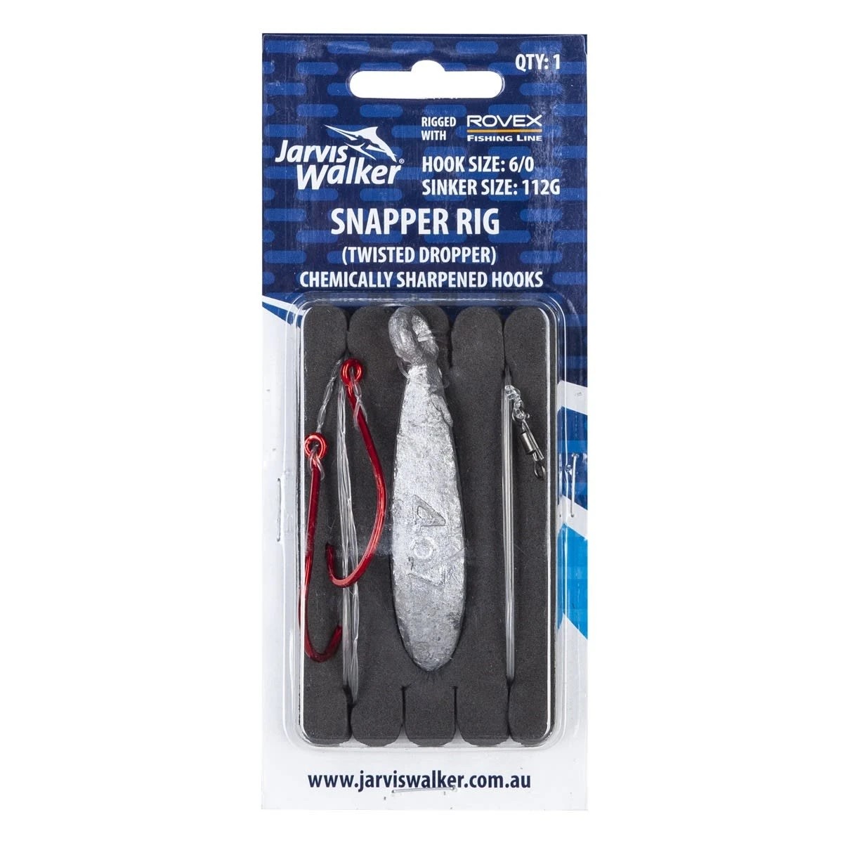 1 Jarvis Walker Snapper Rig - Size 6/0, 1 of 4