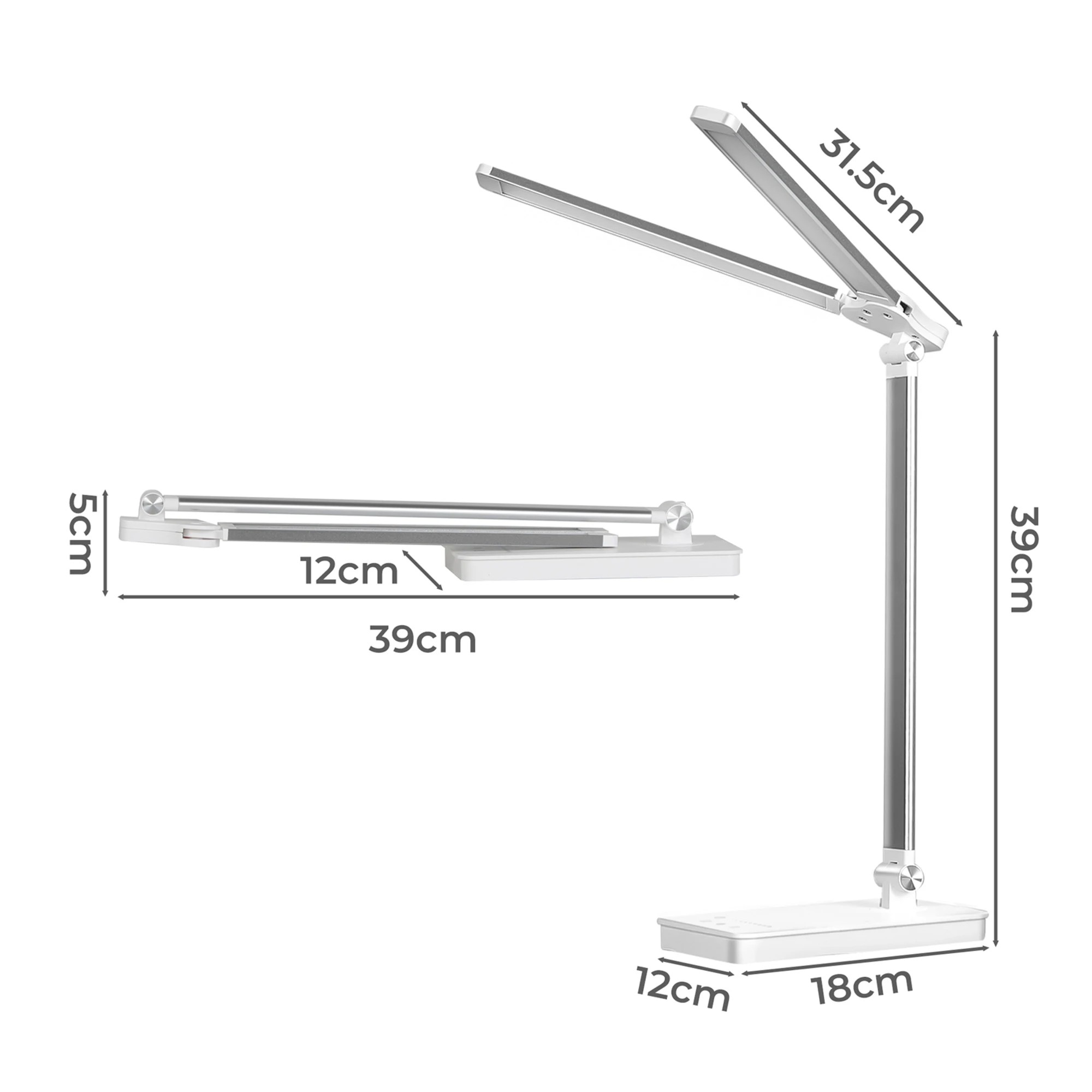 3 Emitto Desk Lamp With Usb Charging Port, 3 of 9