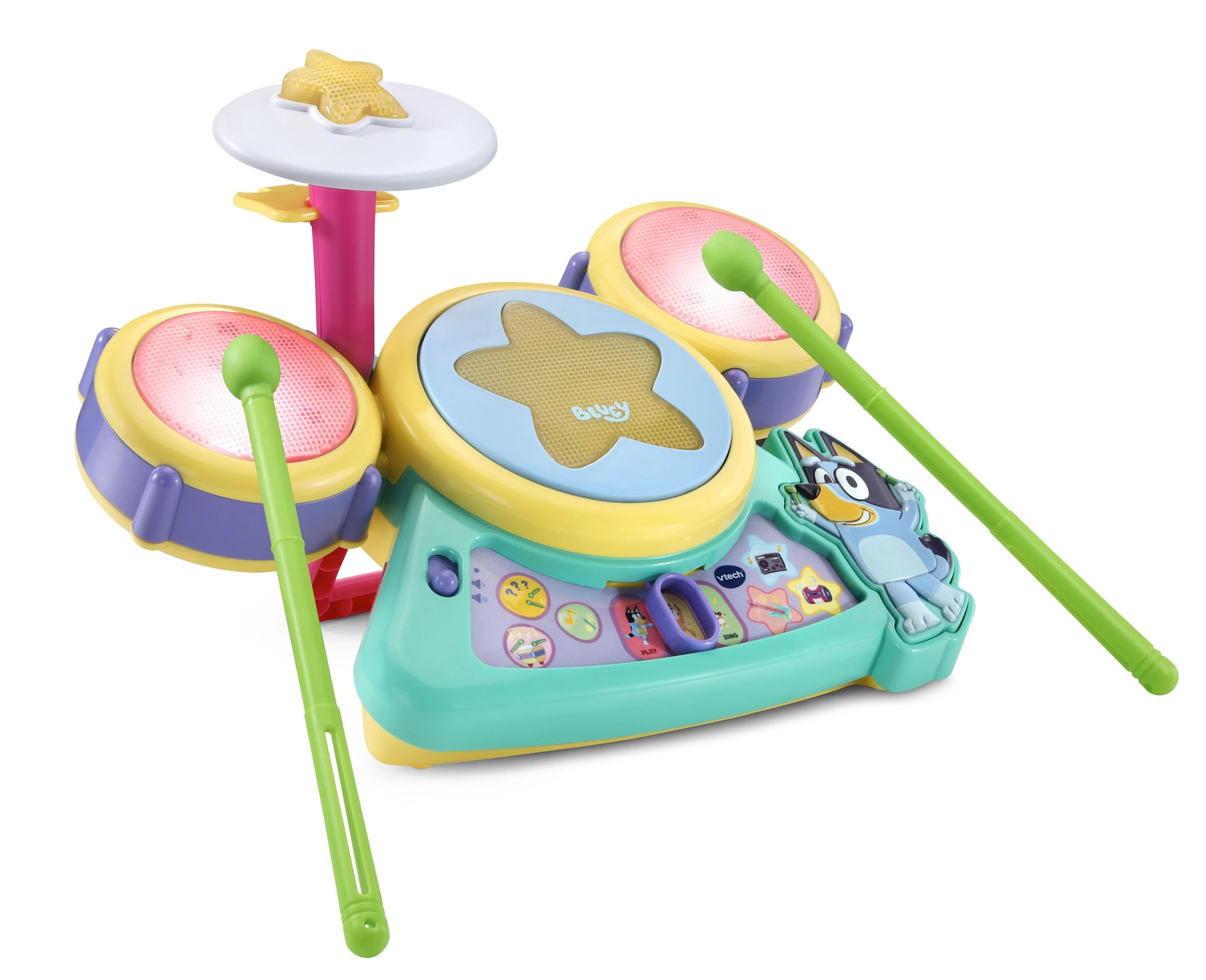 3 VTech Bluey Hooray Drum Set, 3 of 5
