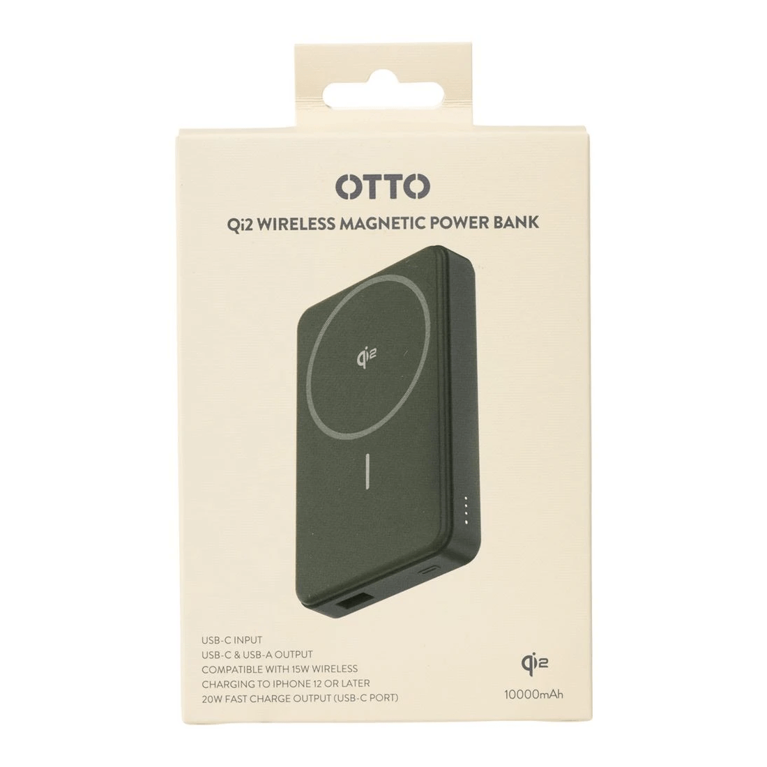3 Otto On the Go Qi2 Wireless Magnetic Power Bank Green, 3 of 4