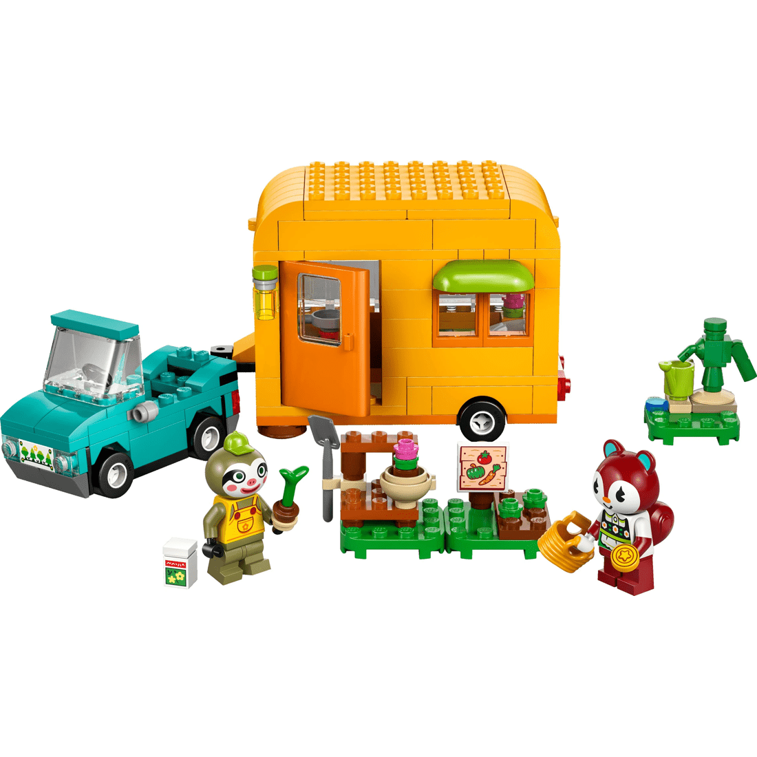4 LEGO Animal Crossing Leif’s Caravan & Garden Shop 77054, 4 of 10