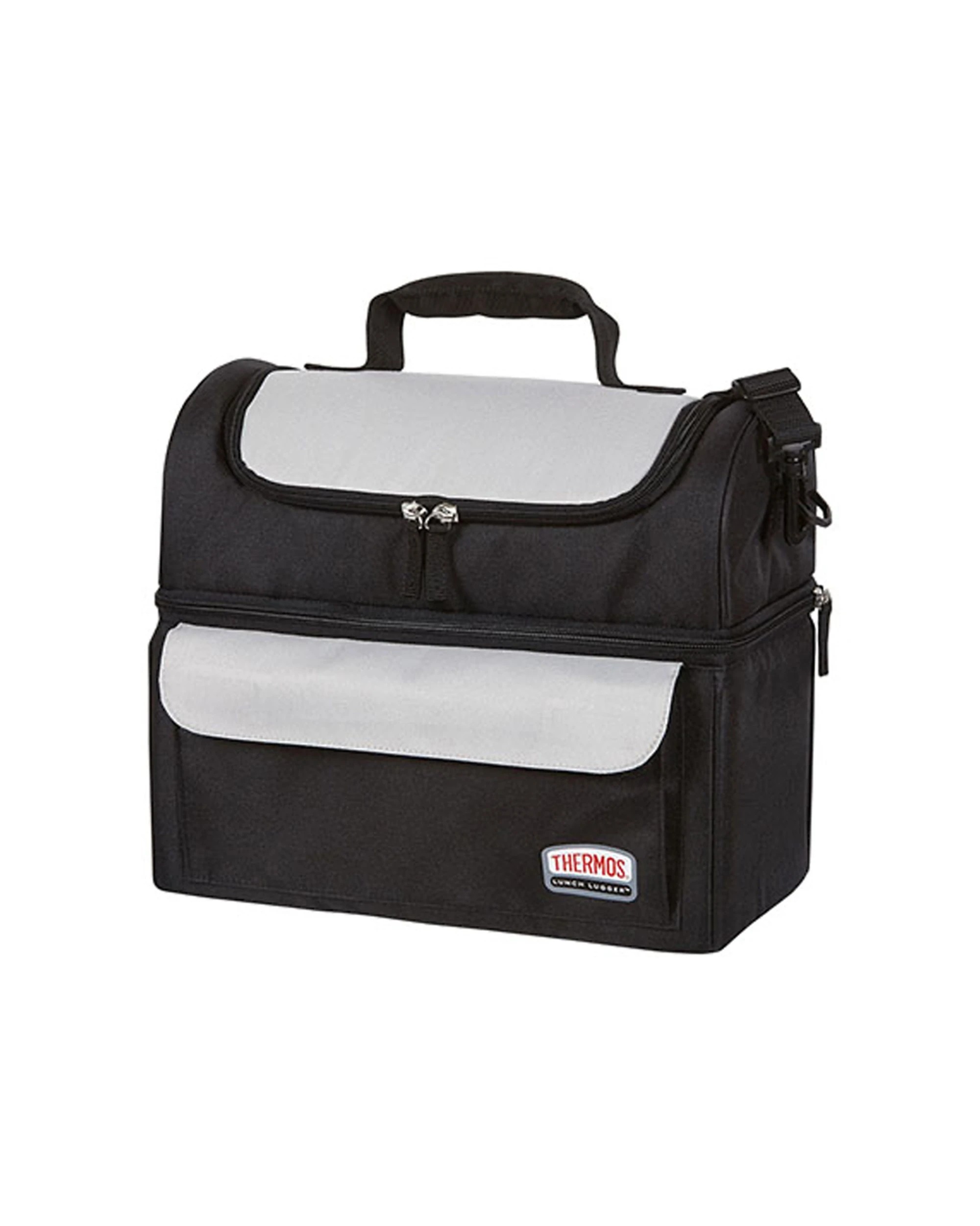 1 Thermos 31x17cm Soft Side Lugger Insulated Lunch Bag/box W/ Strap Food Storage - Multi, 1 of 2