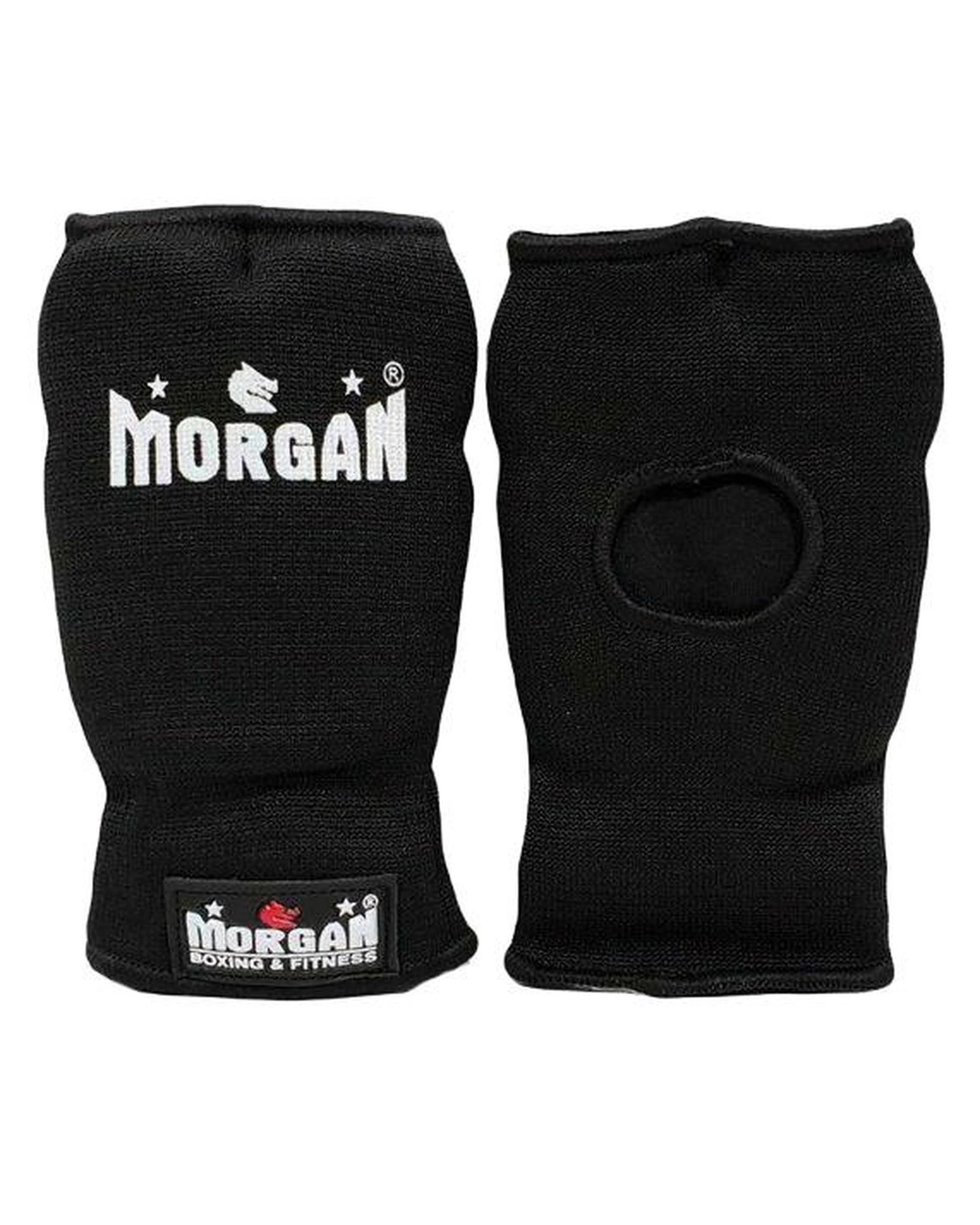2 Morgan Karate Hand Protectors Medium - Black, 2 of 4