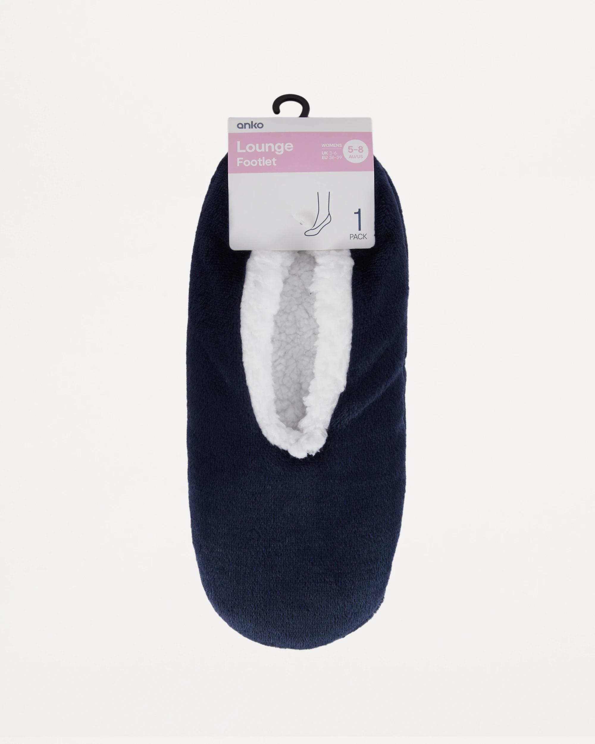 4 Plush Footlets Navy Blaze, 4 of 4
