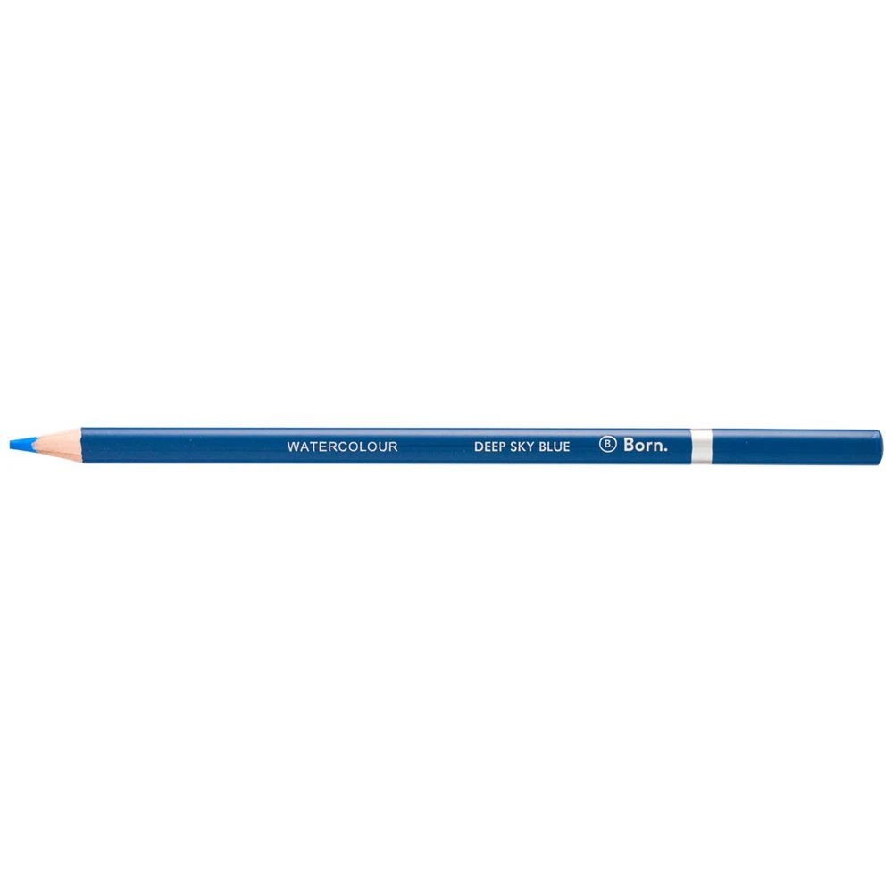 1 Born Premium Watercolour Pencil Deep Sky Blue, 1 of 3