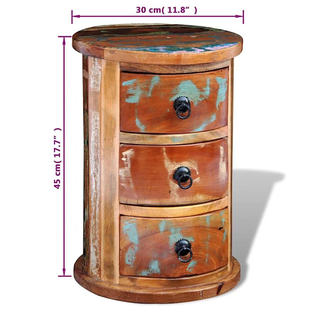 7 vidaXL Small cabinet Ample Storage - Brown, 7 of 9