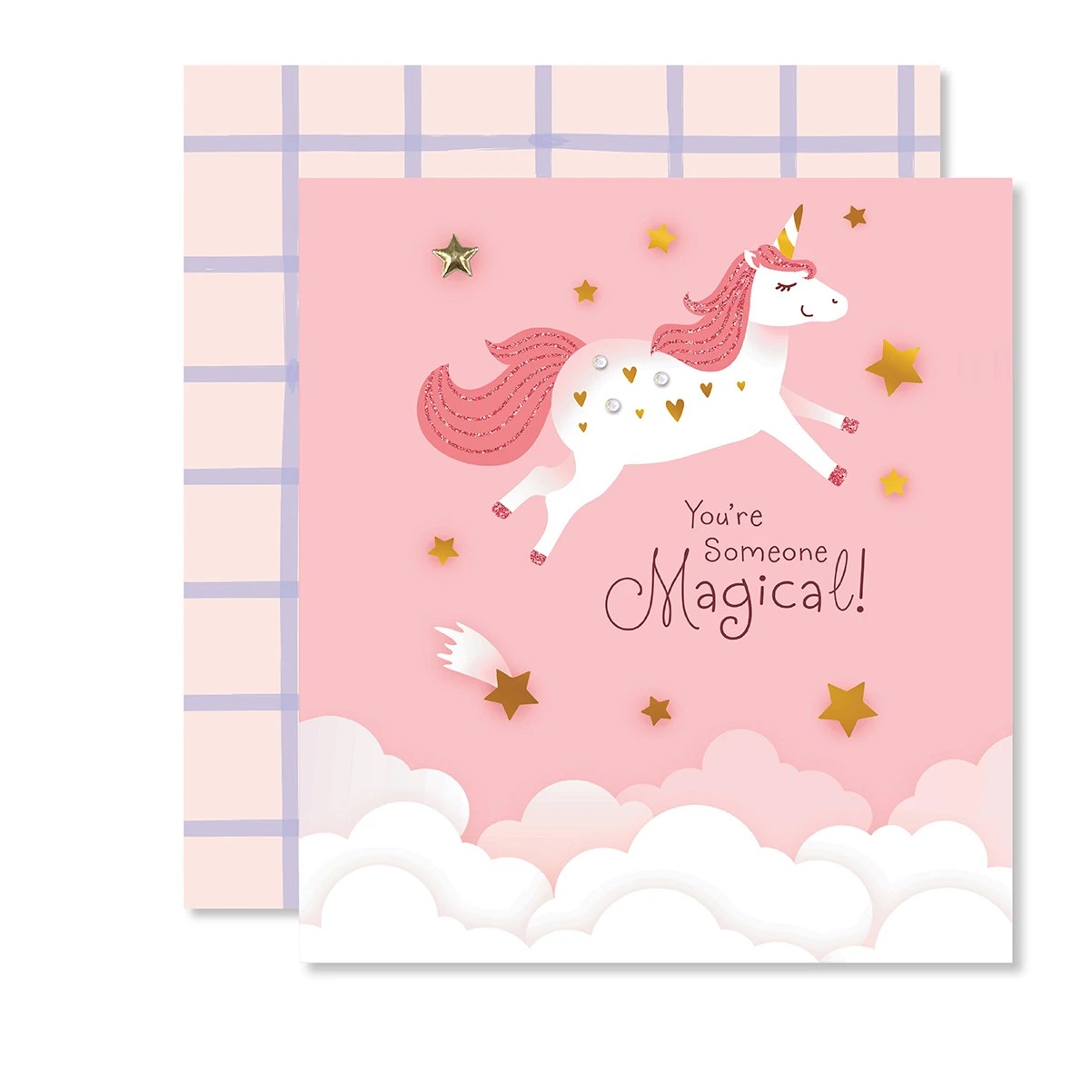 1 Hallmark Birthday Card - Magical Unicorn, 1 of 3