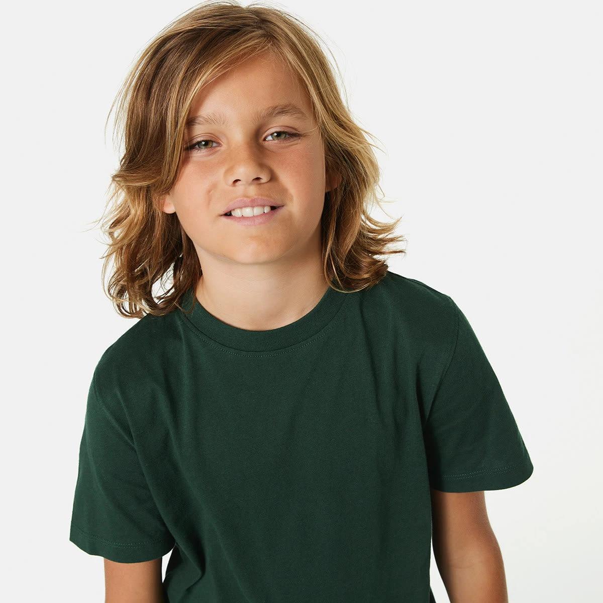 3 Short Sleeve Plain T-shirt SYCAMORE, 3 of 8