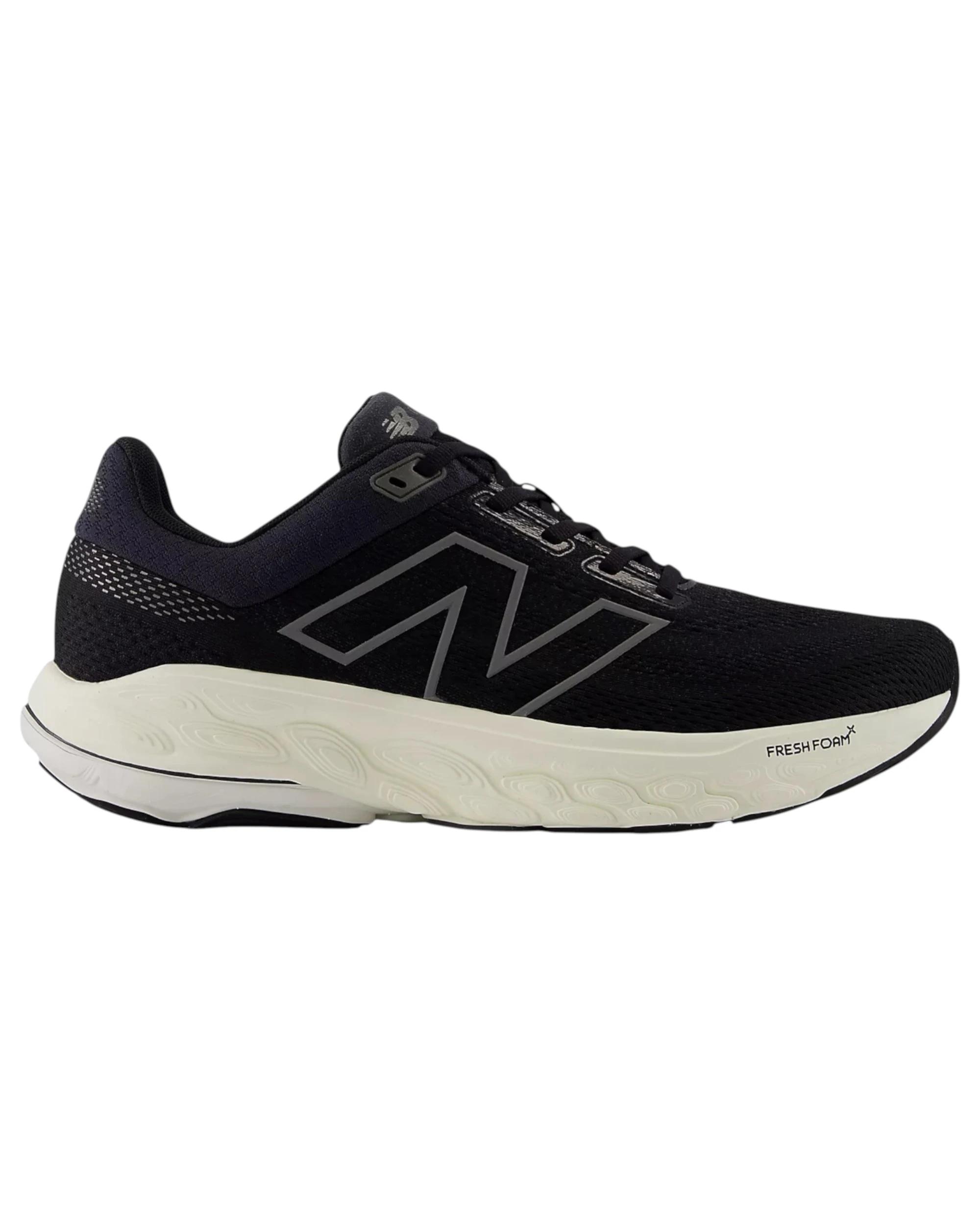 1 New Balance Mens Fresh Foam X 860v14 Black/ White Athletic Shoes BLACK/WHITE, 1 of 5