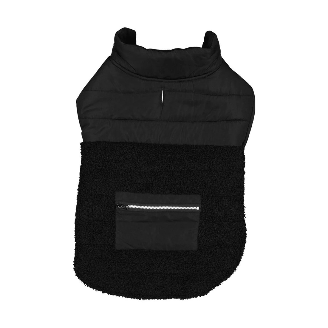 5 Pet Puffer Vest - Large, Black, 5 of 10