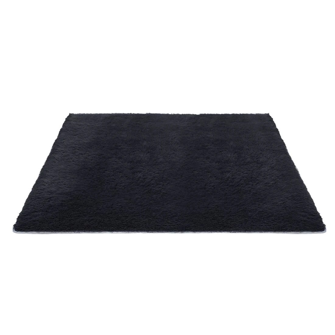 3 Artiss Floor Rug 200x290cm Plush Area Shaggy Rug Living Room Bedroom Carpet - Black, 3 of 9