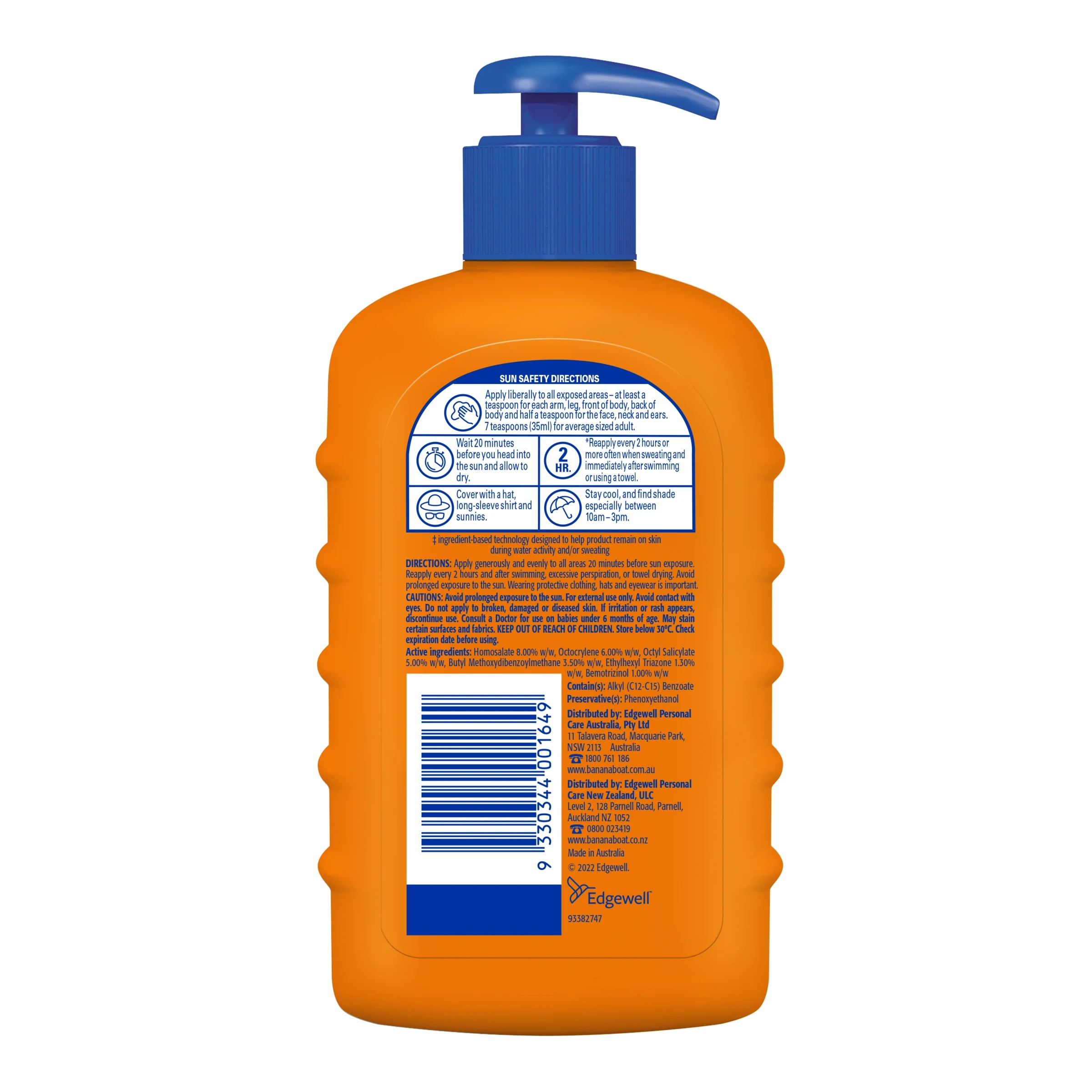 2 Banana Boat SPF50+ Sport Sunscreen Lotion 400g, 2 of 7