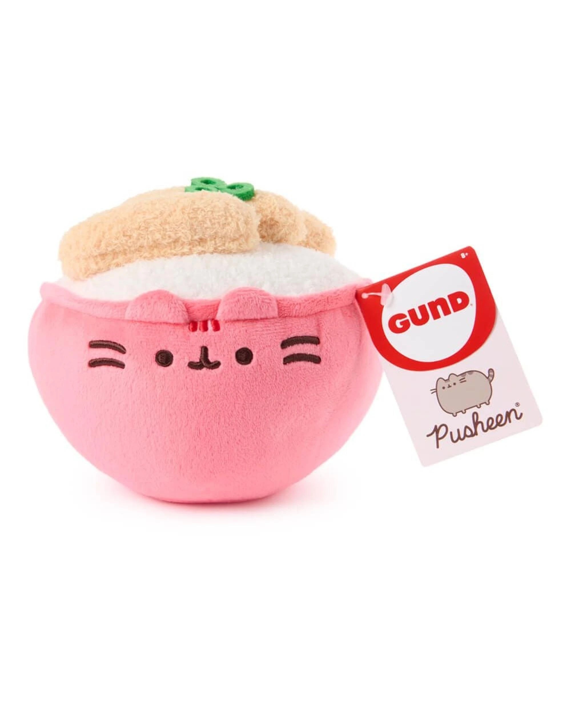 1 Pusheen Katsu Rice Bowl 13cm Plush, 1 of 7