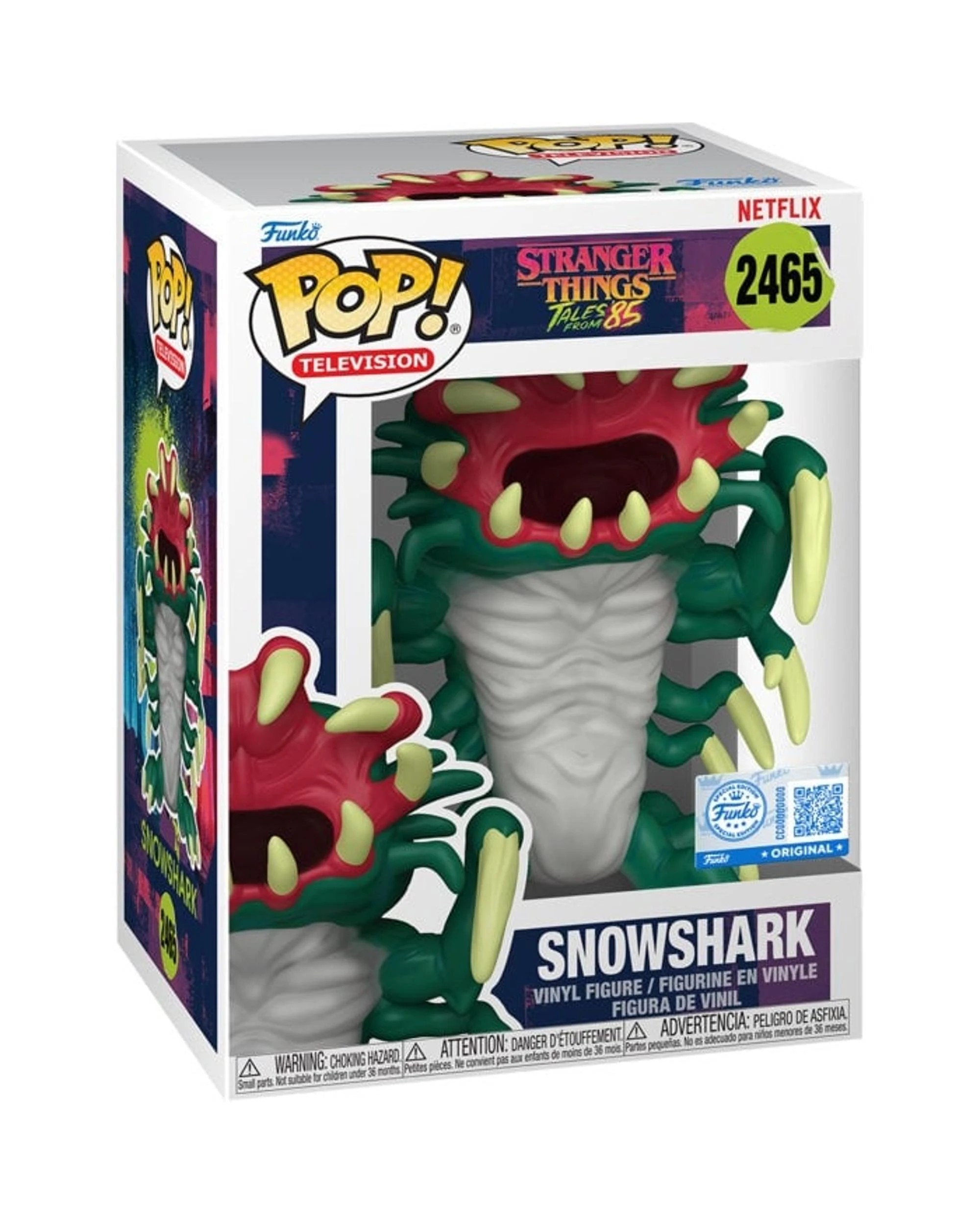 3 Stranger Things Tales from 85 Snowshark Funko POP! Vinyl, 3 of 3