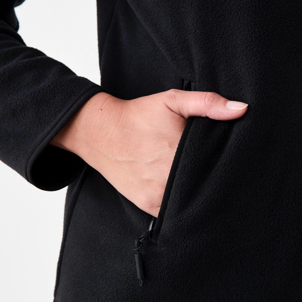 7 Outdoor Polar Fleece Jacket Black, 7 of 7
