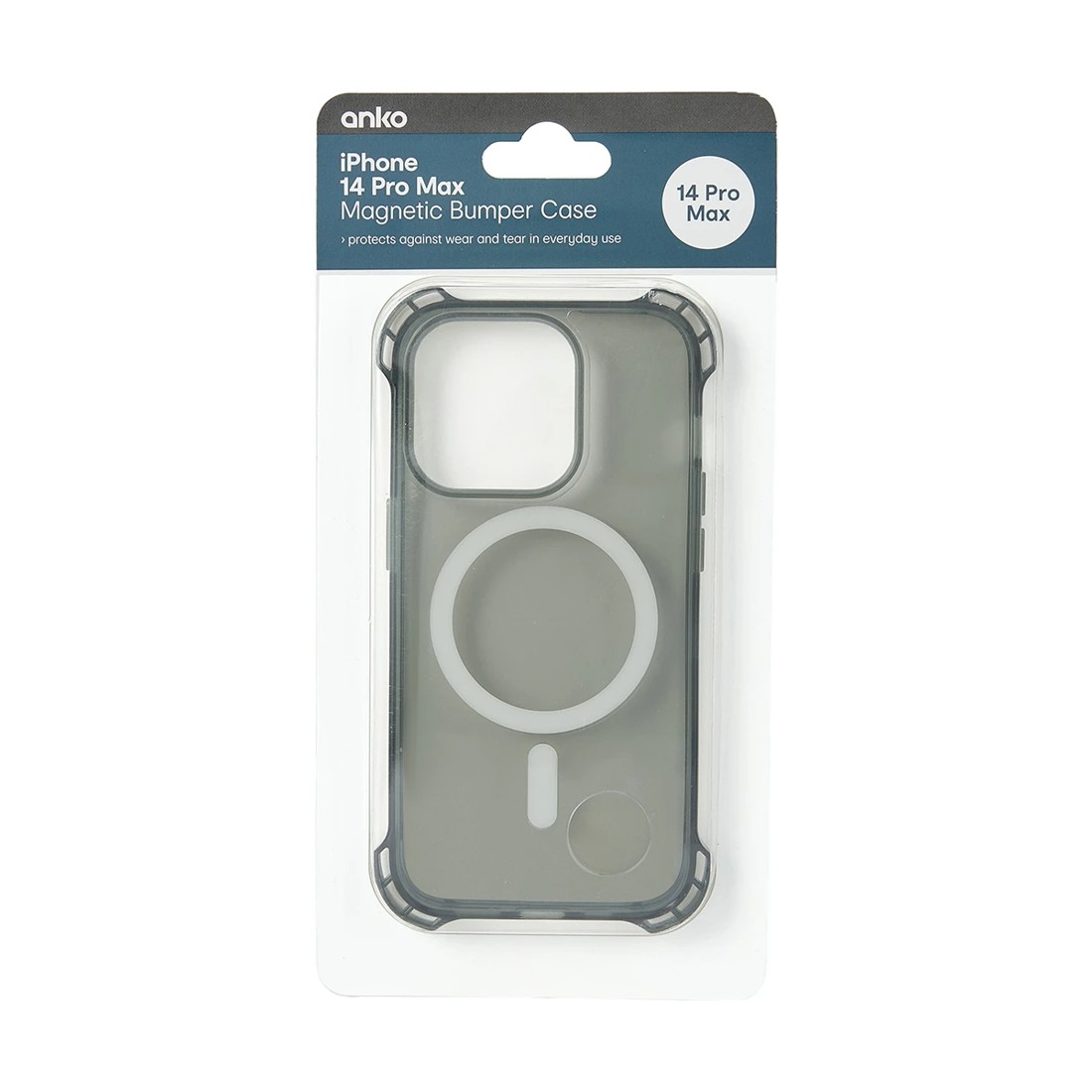 5 iPhone 14 Pro Max Magnetic Bumper Case - Black, 5 of 5