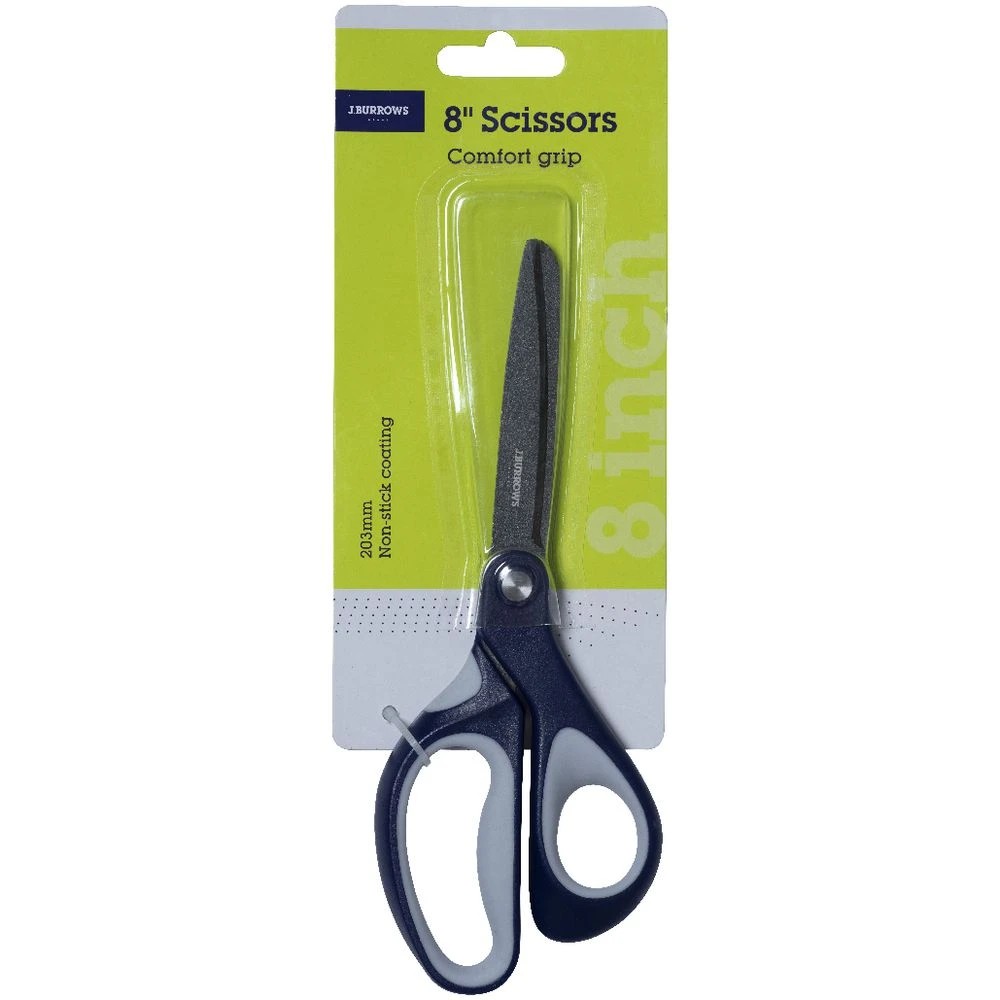 3 J.Burrows Non-stick Comfort Grip Scissors 8"/203mm, 3 of 3