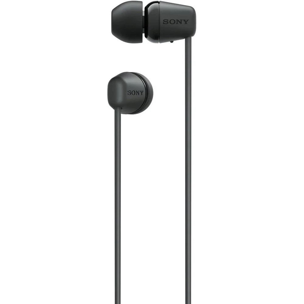 2 Sony WIC100B Wireless Earbuds Black, 2 of 5