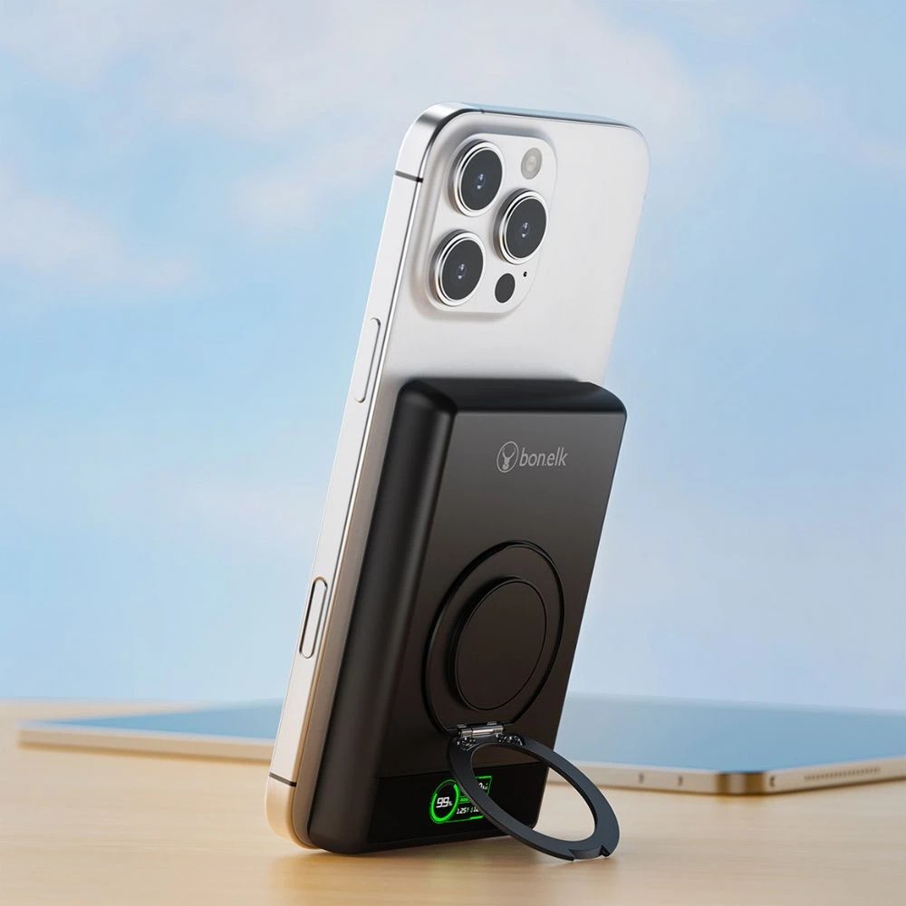 7 Bonelk MagTec 5-in-1 Power Bank 10k mAh Black, 7 of 7