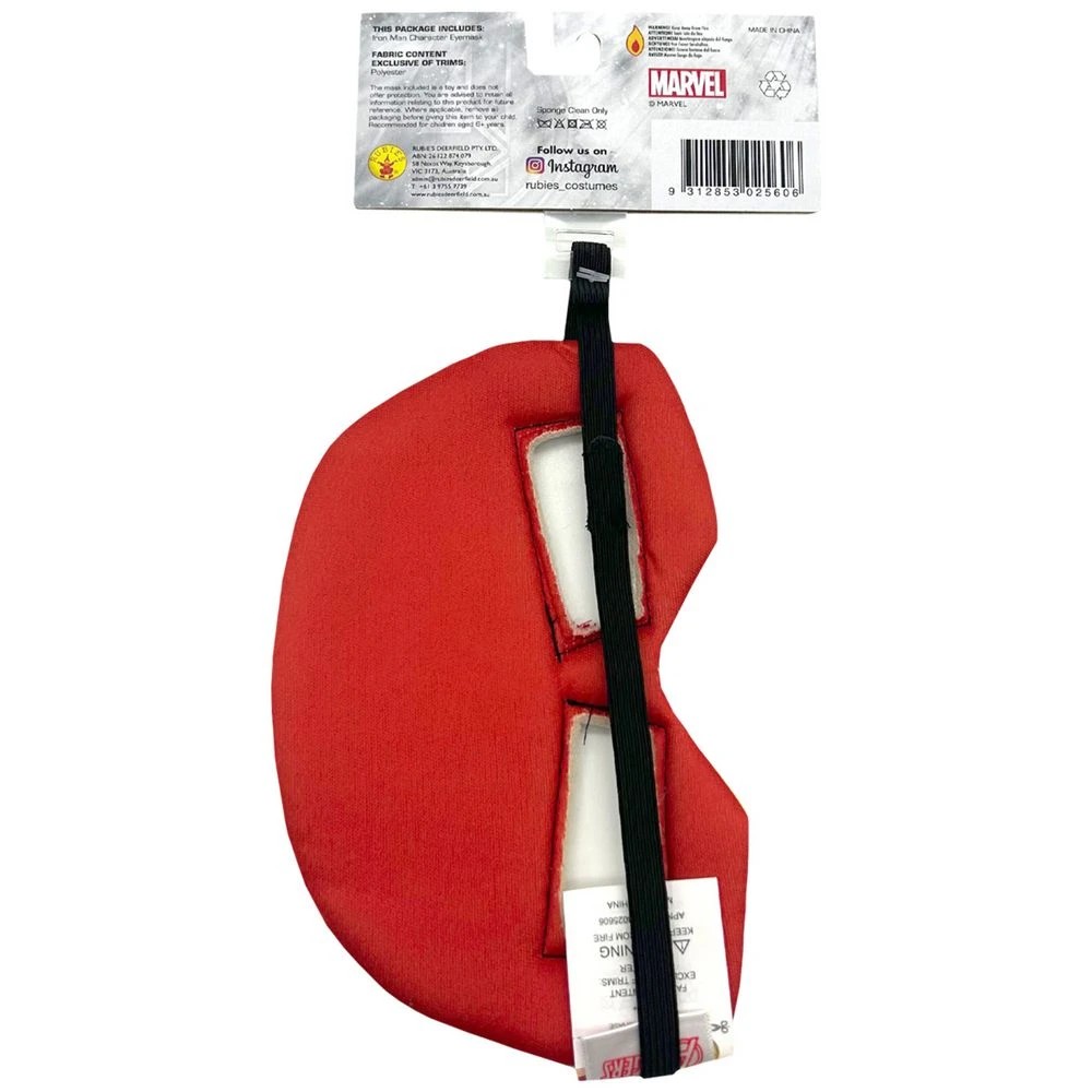 4 Rubies Marvel Iron Man Plush Eye Mask, 4 of 4