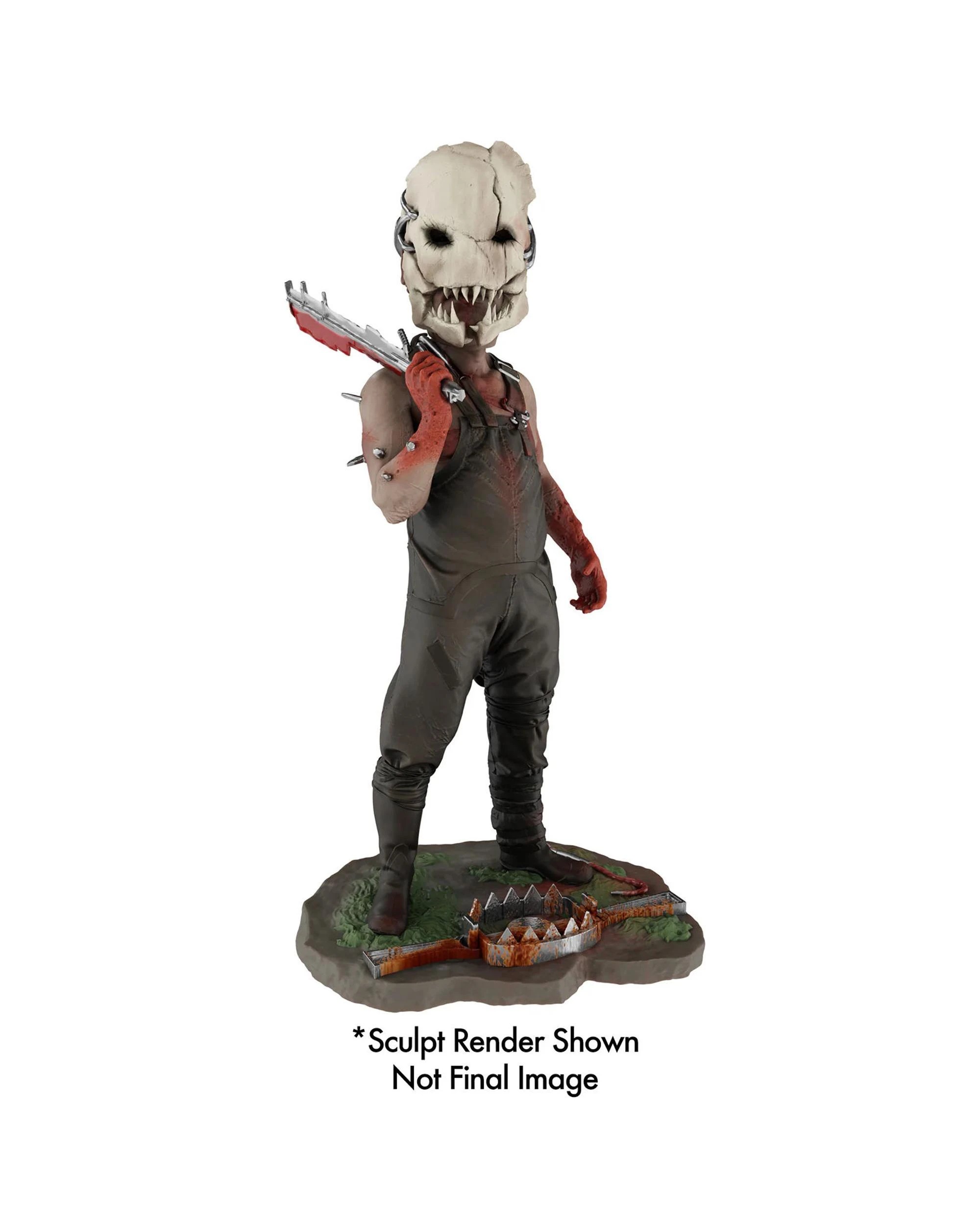 2 NECA Dead By Daylight Trapper Head Knocker Figure, 2 of 2