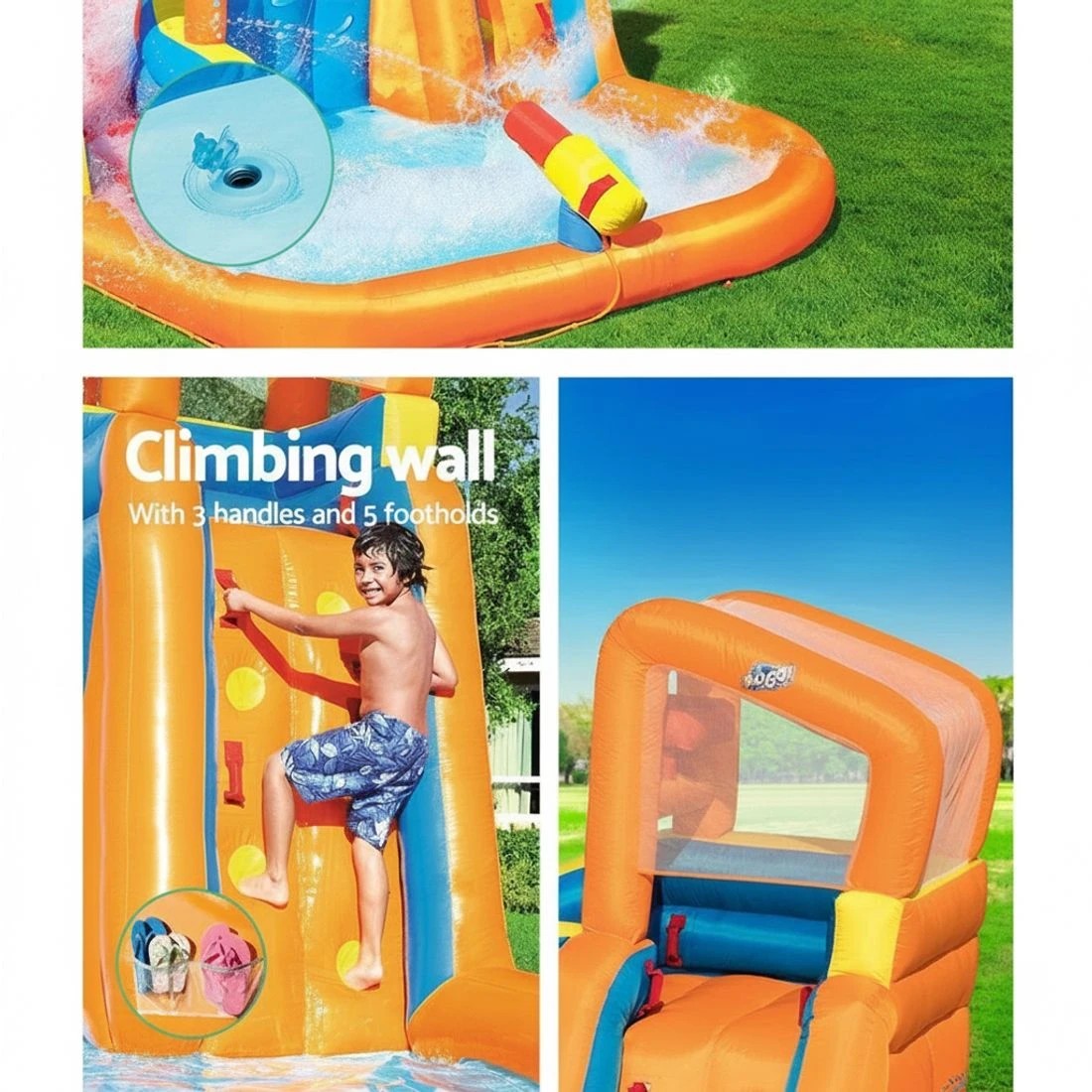 7 Bestway Water Slide Park  365x320x270cm Kids Play Swimming Pool Inflatable - Multi, 7 of 8