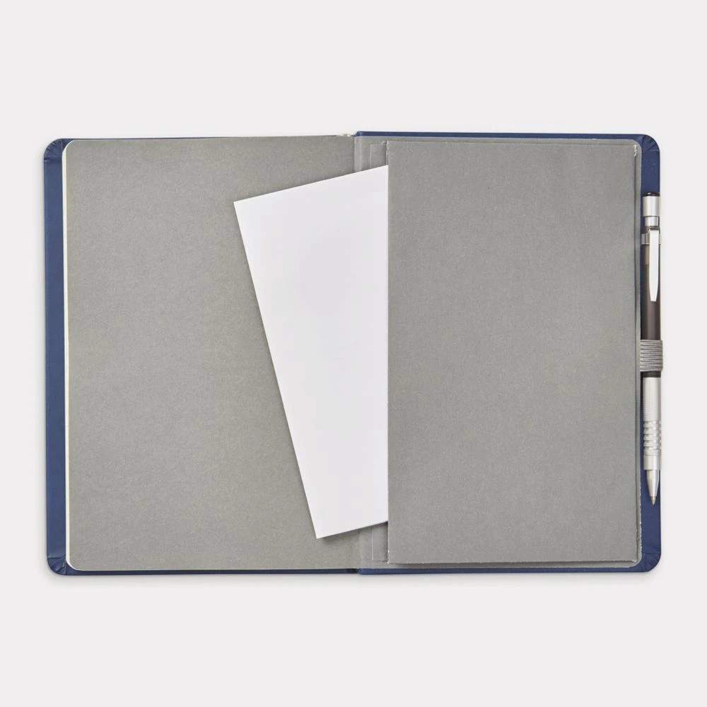 4 Otto A5 Notebook with Mechanical Pencil 192 Pages Navy, 4 of 6