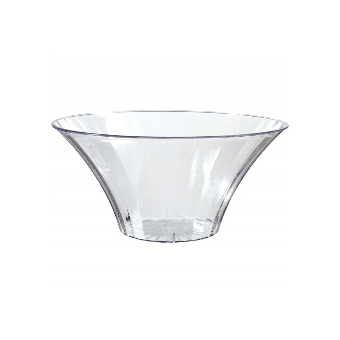 1 Anagram Clear Flared Plastic Bowl 18cm, 1 of 2