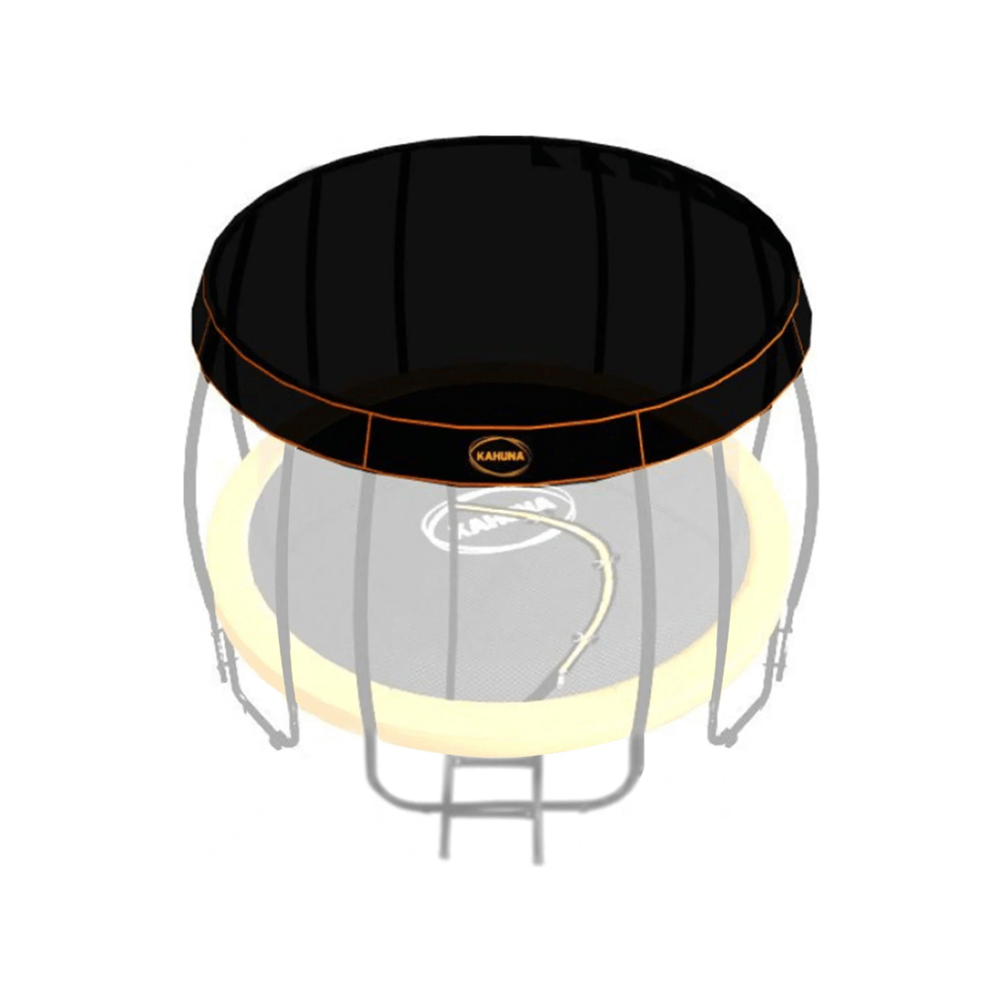 2 Kahuna 8ft Removable Twister Trampoline Roof Shade Cover, 2 of 3