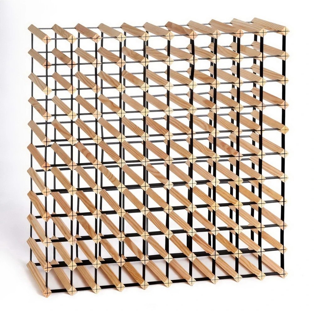 1 Artiss Wine Rack 110 Bottle - Natural, 1 of 6