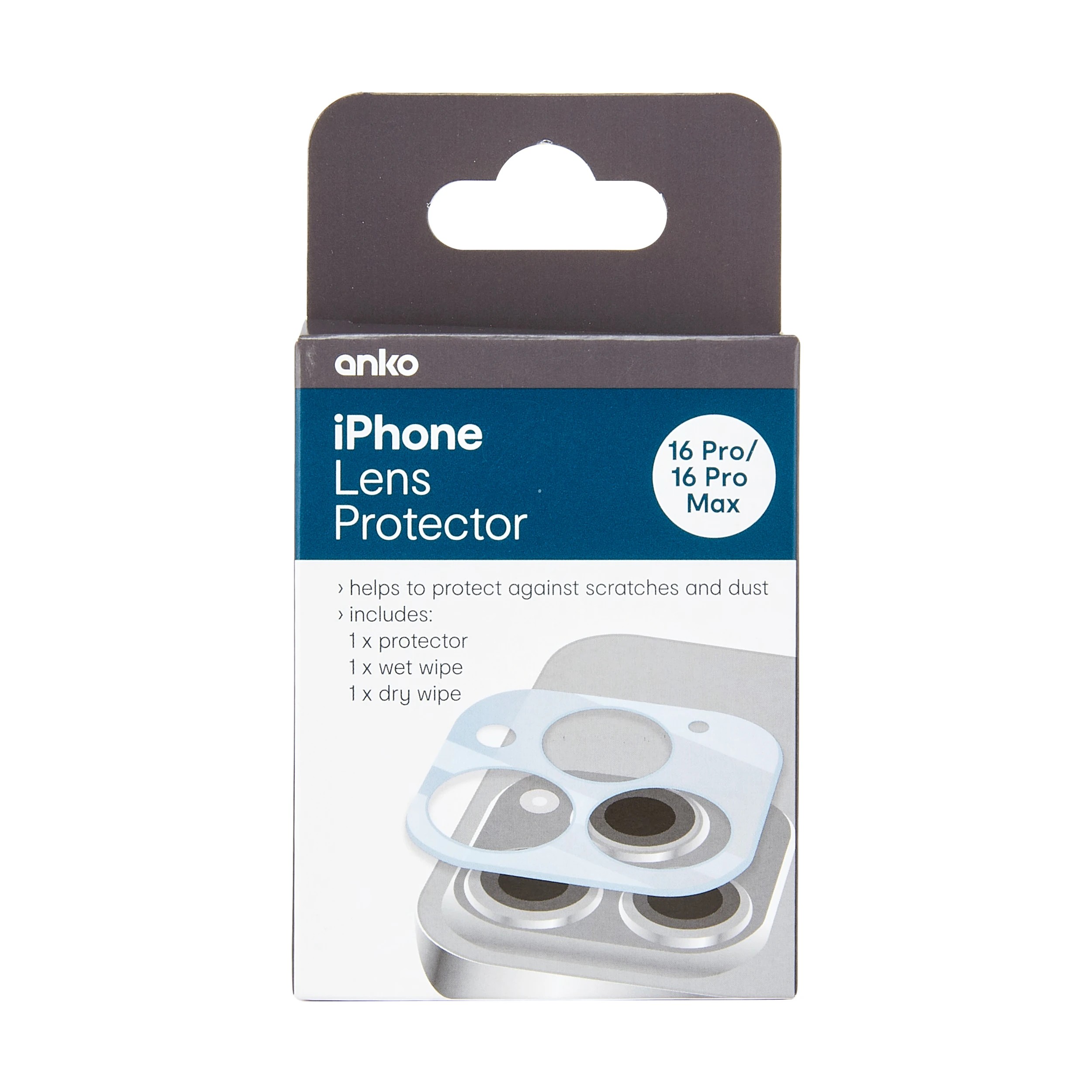 1 iPhone 16 Pro/16 Pro Max Lens Protector, 1 of 2