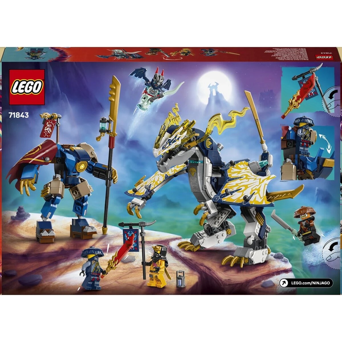 11 LEGO NINJAGO Rogue’s Mech Dragon Rider 71843, 11 of 11