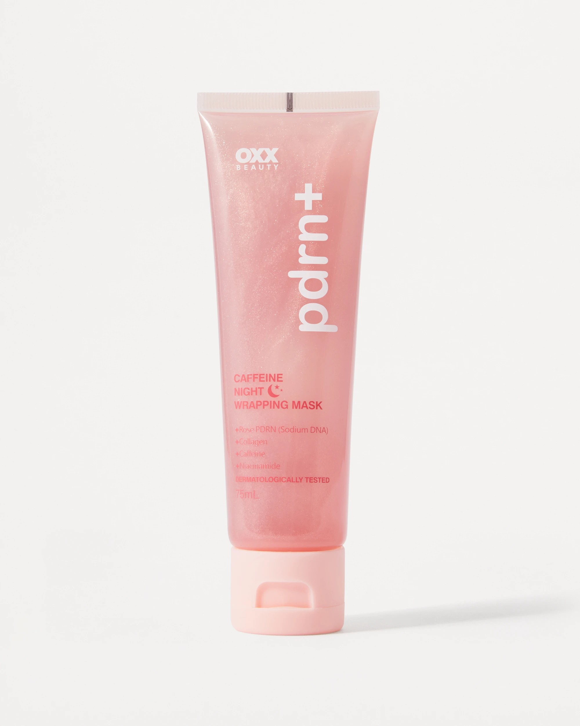 1 OXX Beauty PDRN+ Caffeine Night Wrapping Mask 75ml - Rose PDRN, Collagen, Caffeine and Niacinamide, 1 of 3
