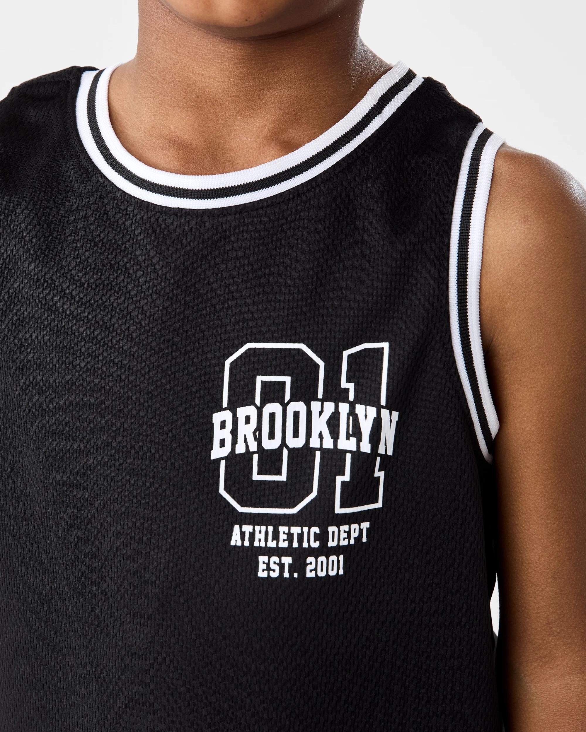 5 Mesh Tank Blk Varsit, 5 of 9