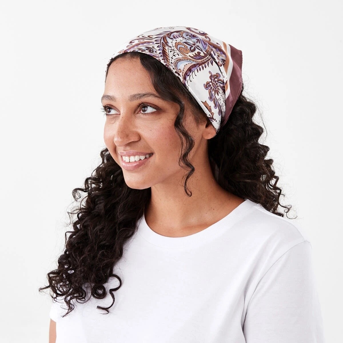 4 Hair Scarf - Paisley, 4 of 6