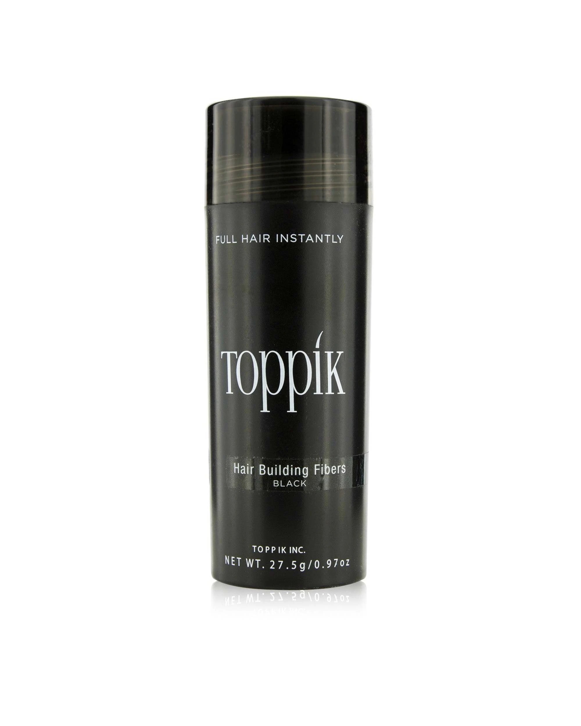 4 Toppik Hair Building Fibers - # Black 12g/0.42oz, 4 of 6