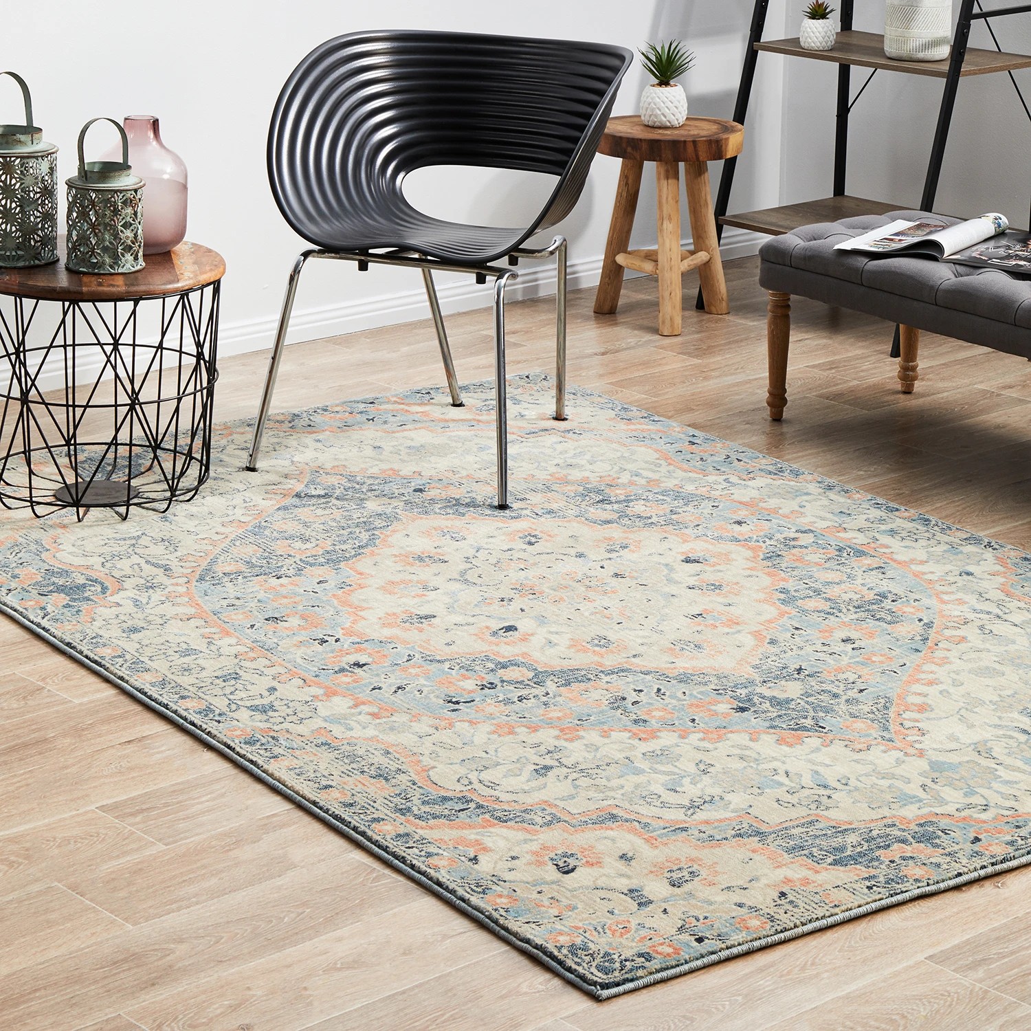 3 Common Ground Rugs Sojourn 150 230x160cm - Medium Power Loomed Pet Friendly Floor Rug - Beige, 3 of 9