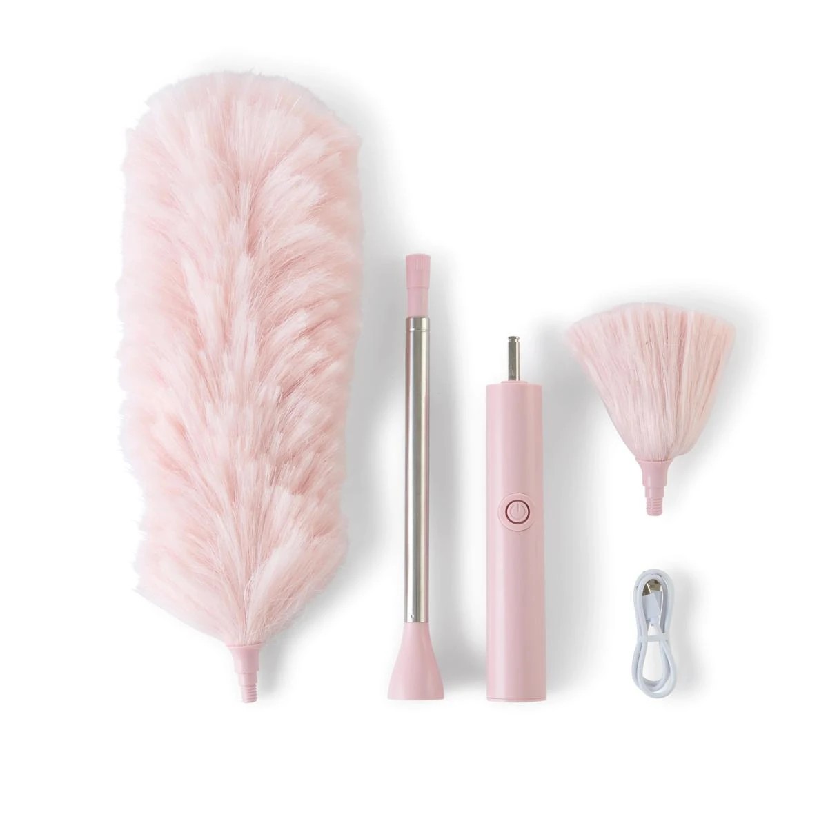 10 Extendable Electric Duster - Pink, 10 of 10