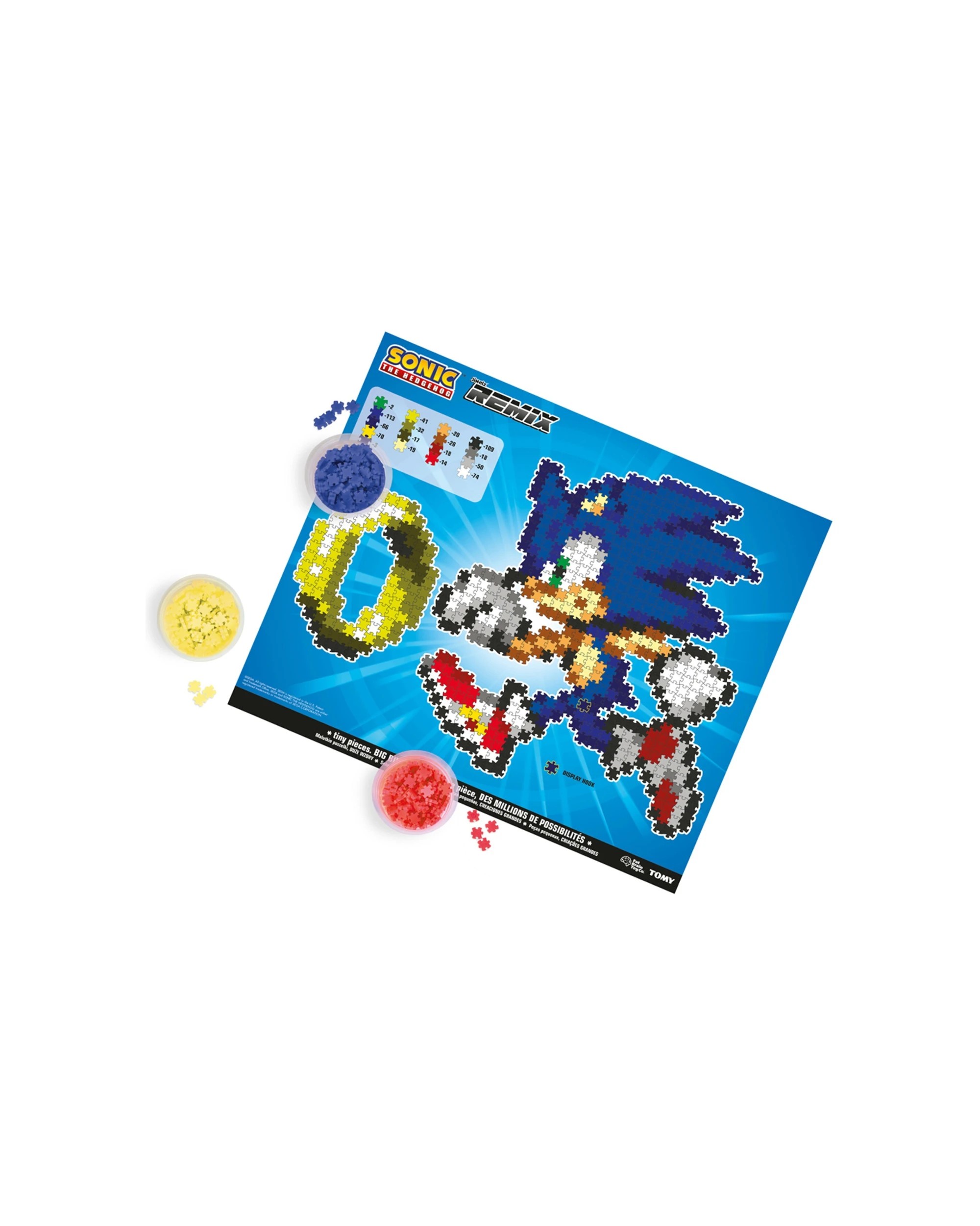 4 Jixelz 2PK 750pc Remix Sonic The Hedgehog Ring Jigsaw Puzzle Set - Multi, 4 of 7