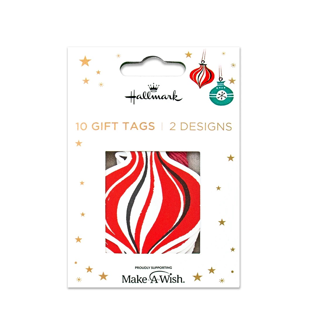 1 10 Pack Hallmark Gift Tags - Merry, 1 of 2